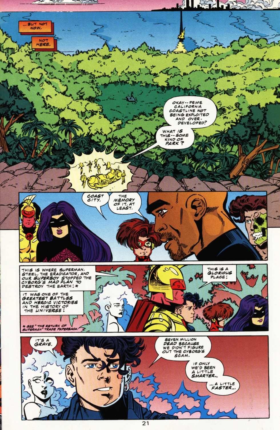 Read online Superboy & The Ravers comic -  Issue #7 - 21