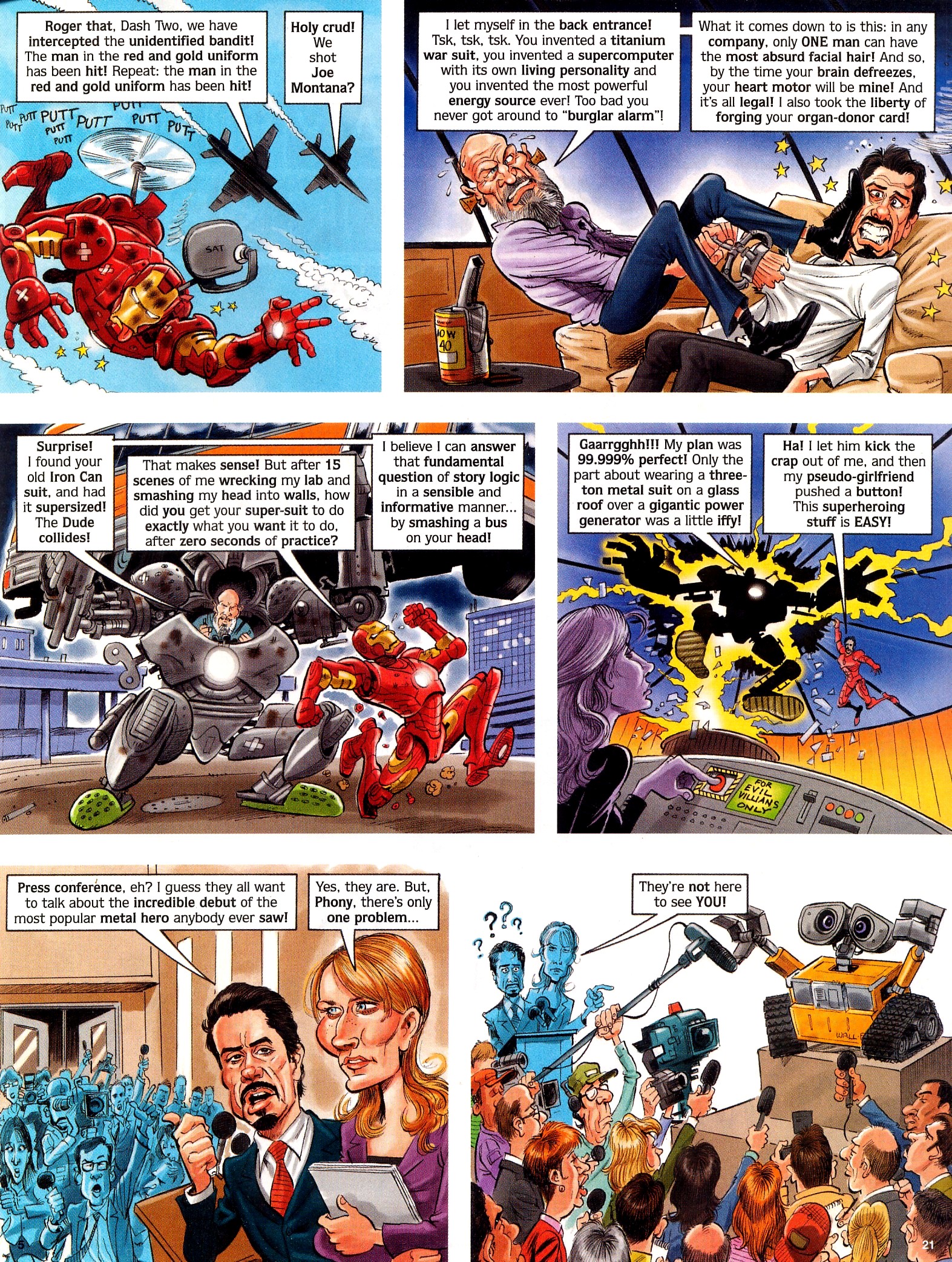 Read online MAD comic -  Issue #492 - 21