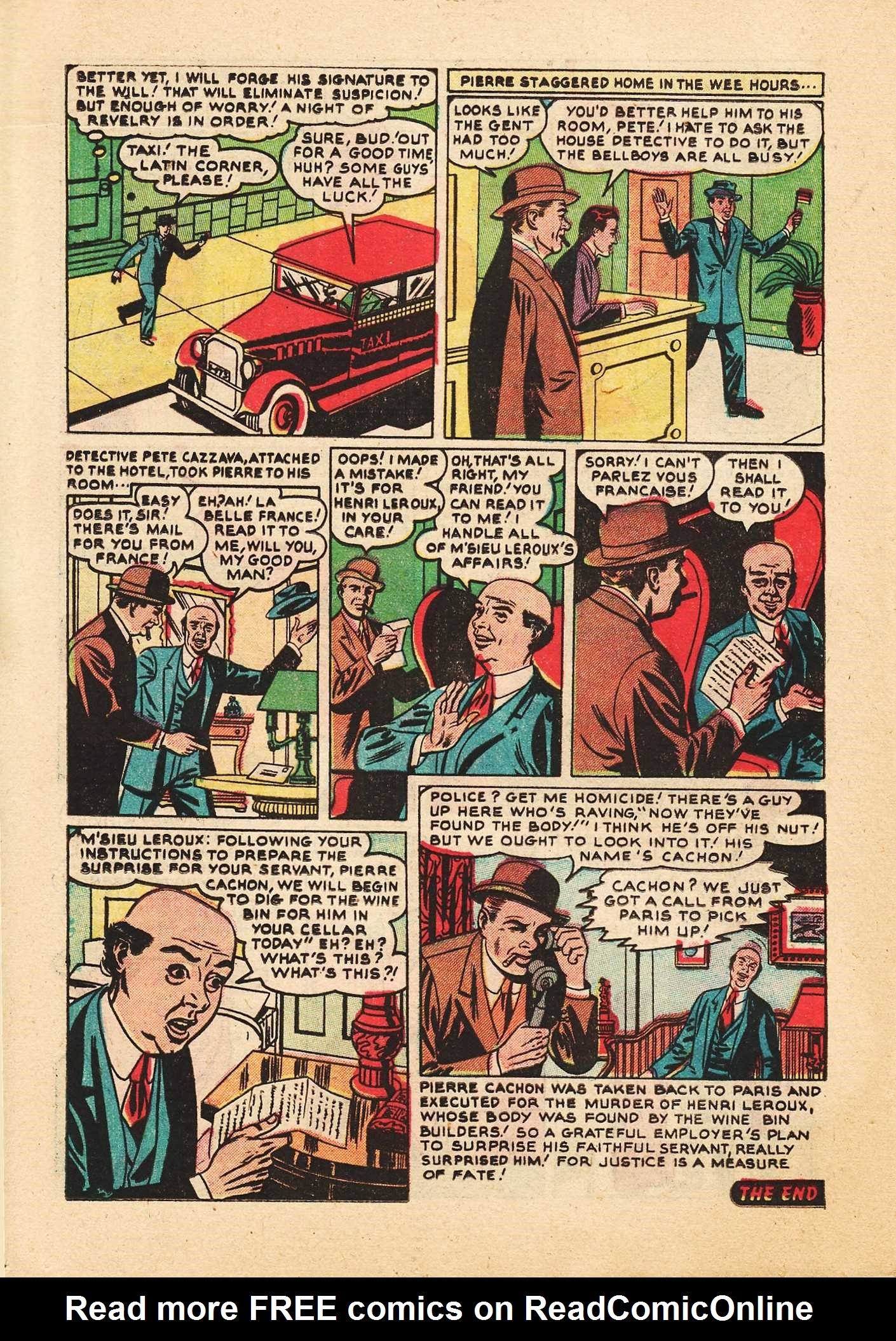 Read online Crime Cases Comics (1950) comic -  Issue #27 - 16