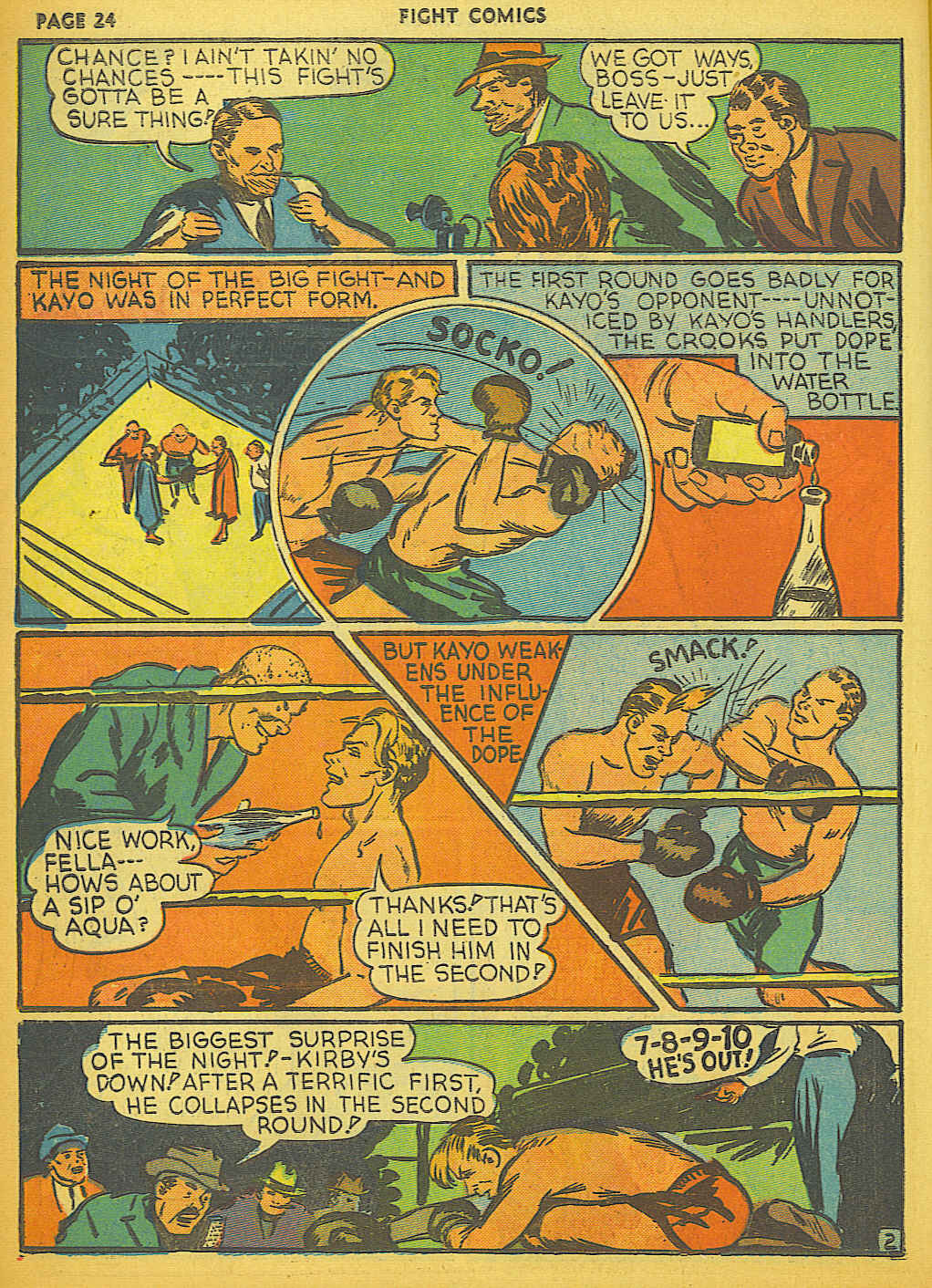 Read online Fight Comics comic -  Issue #2 - 26