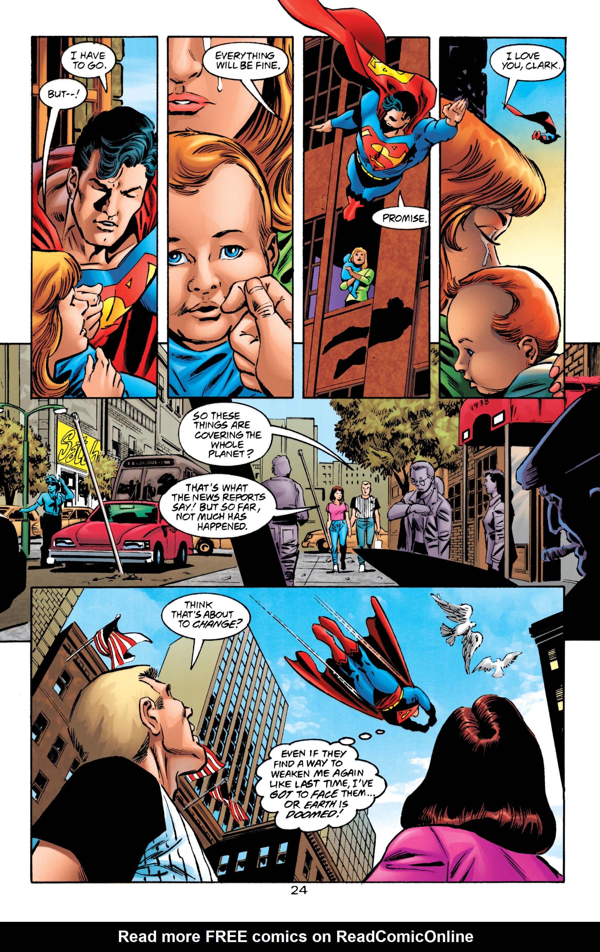 Read online Superman (1987) comic -  Issue #150 - 24