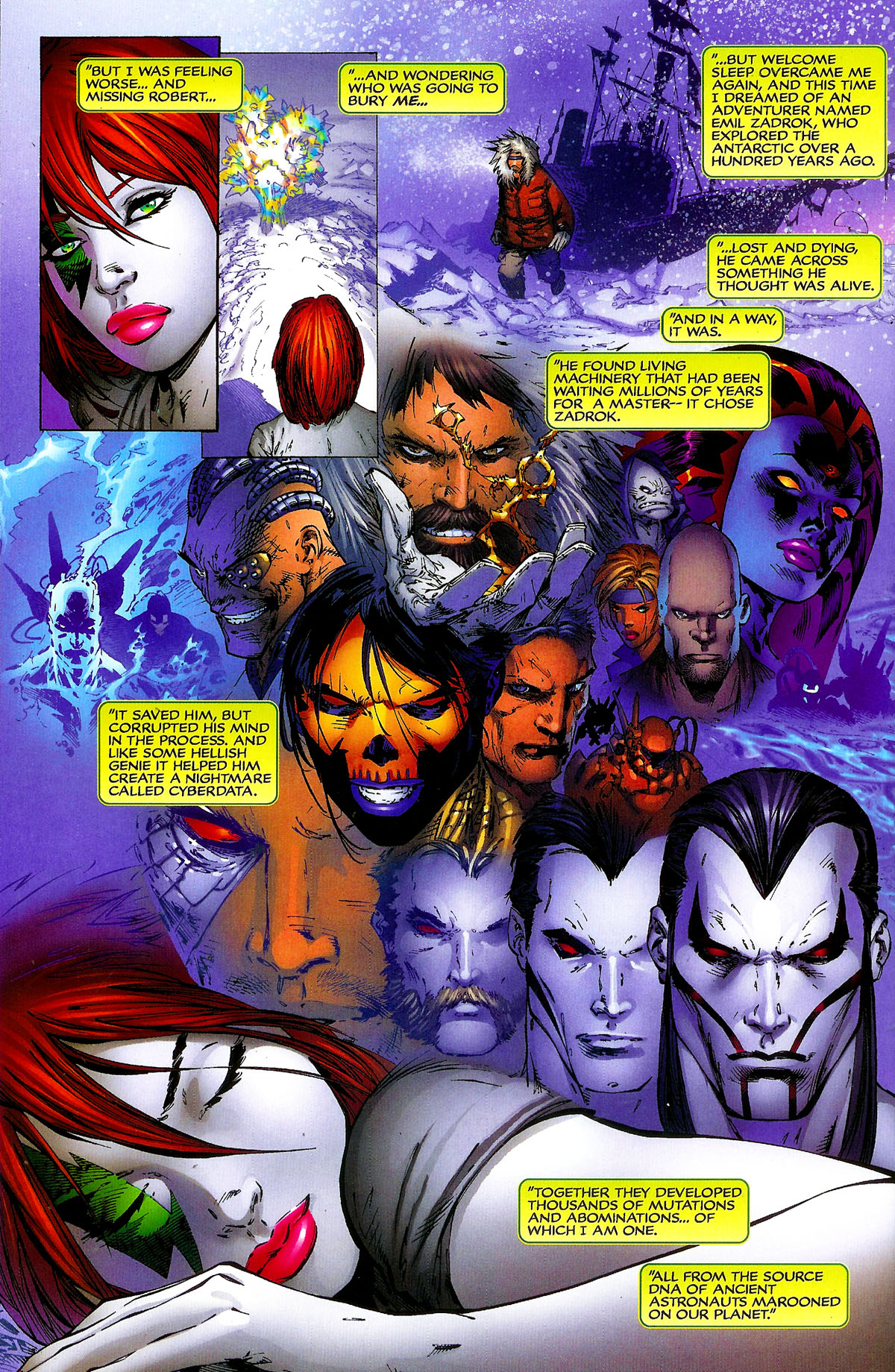 Read online Cyberforce (2006) comic -  Issue #0 - 25