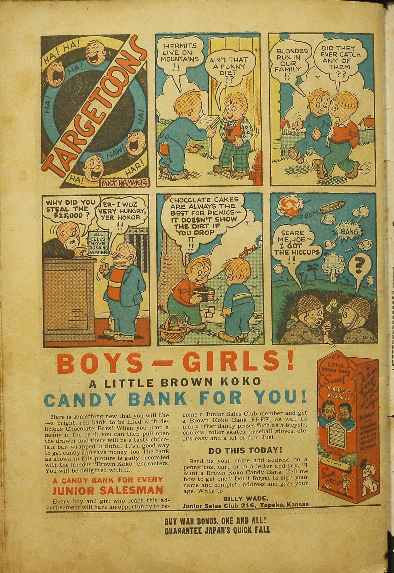Read online Target Comics comic -  Issue #61 - 50