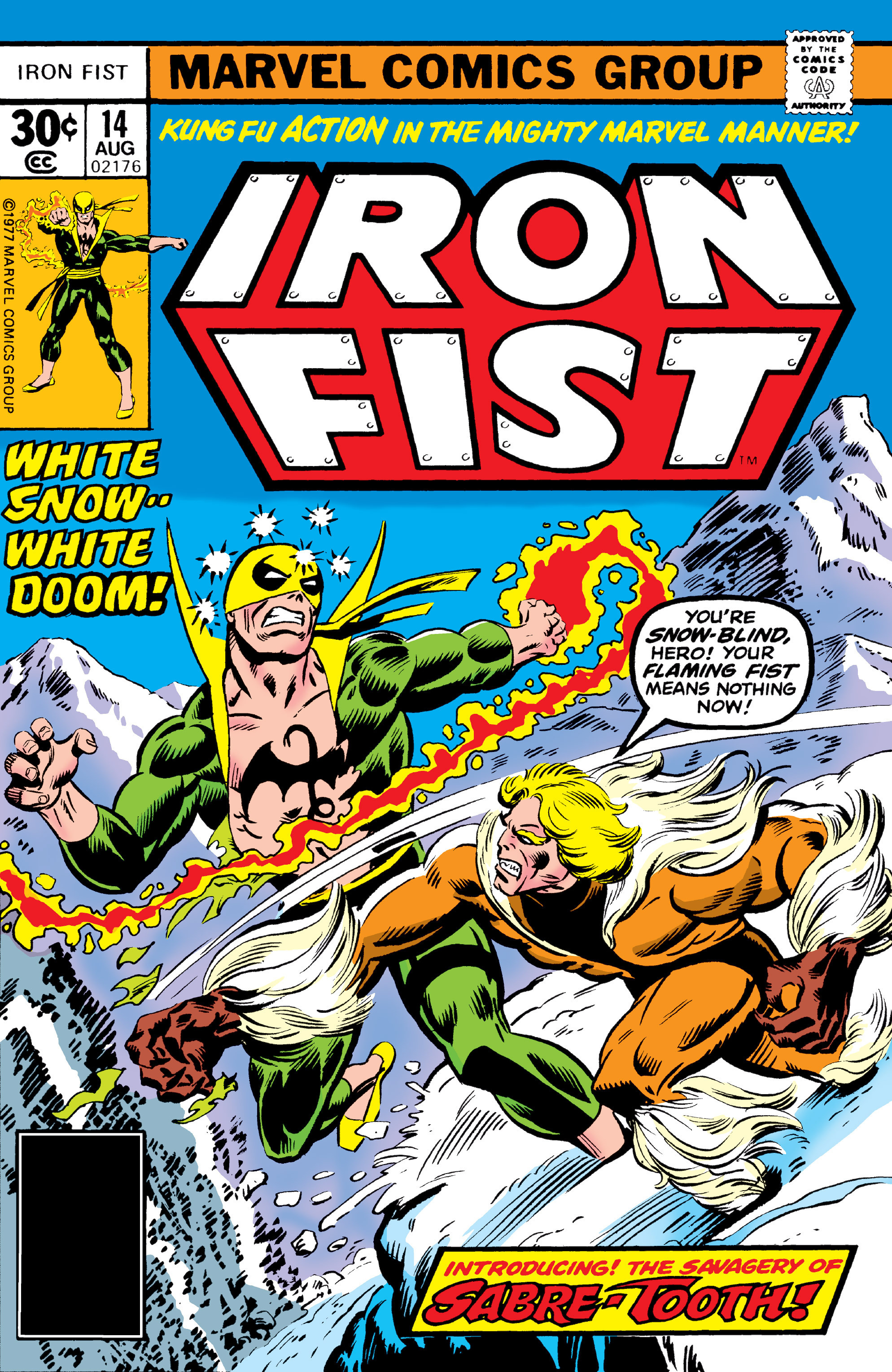 Read online Iron Fist (1975) comic -  Issue #14 - 1