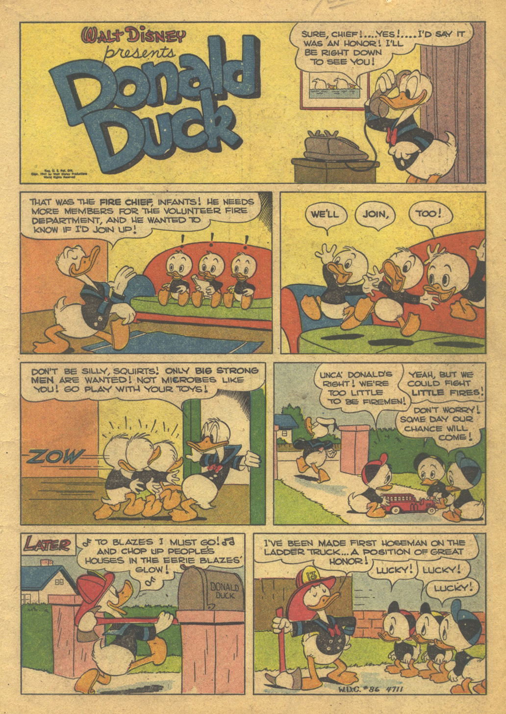 Read online Walt Disney's Comics and Stories comic -  Issue #86 - 3