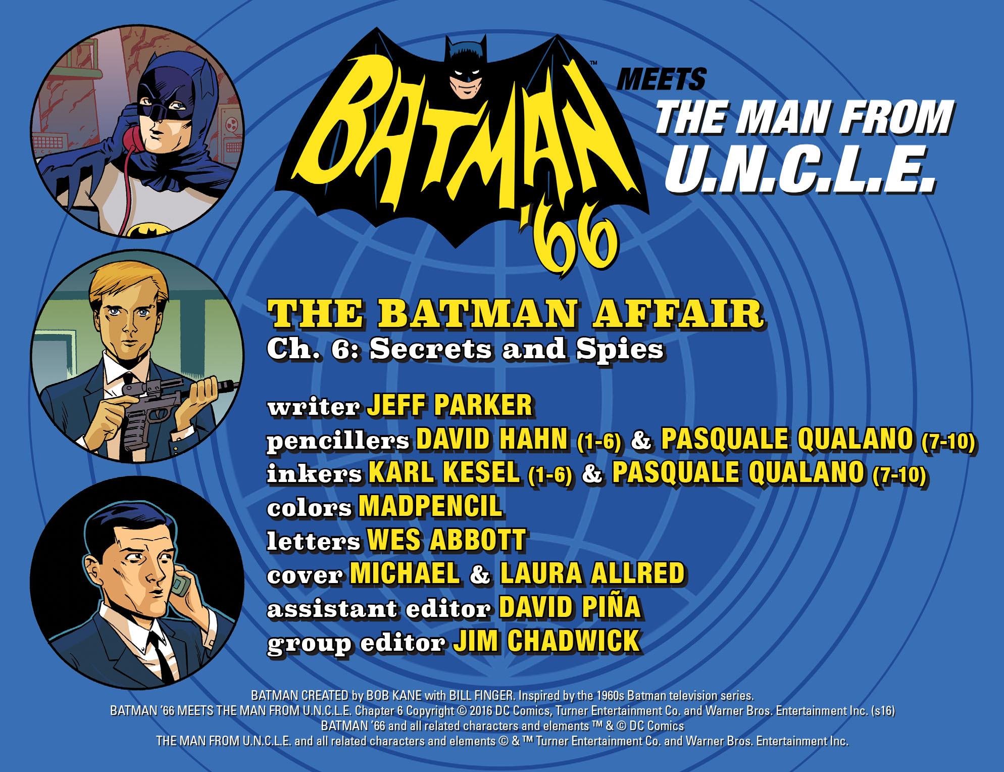 Read online Batman '66 Meets the Man from U.N.C.L.E. comic -  Issue #6 - 3