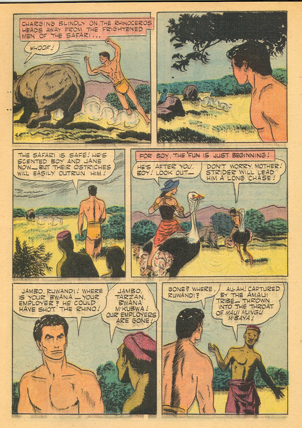 Read online Tarzan (1948) comic -  Issue #95 - 5