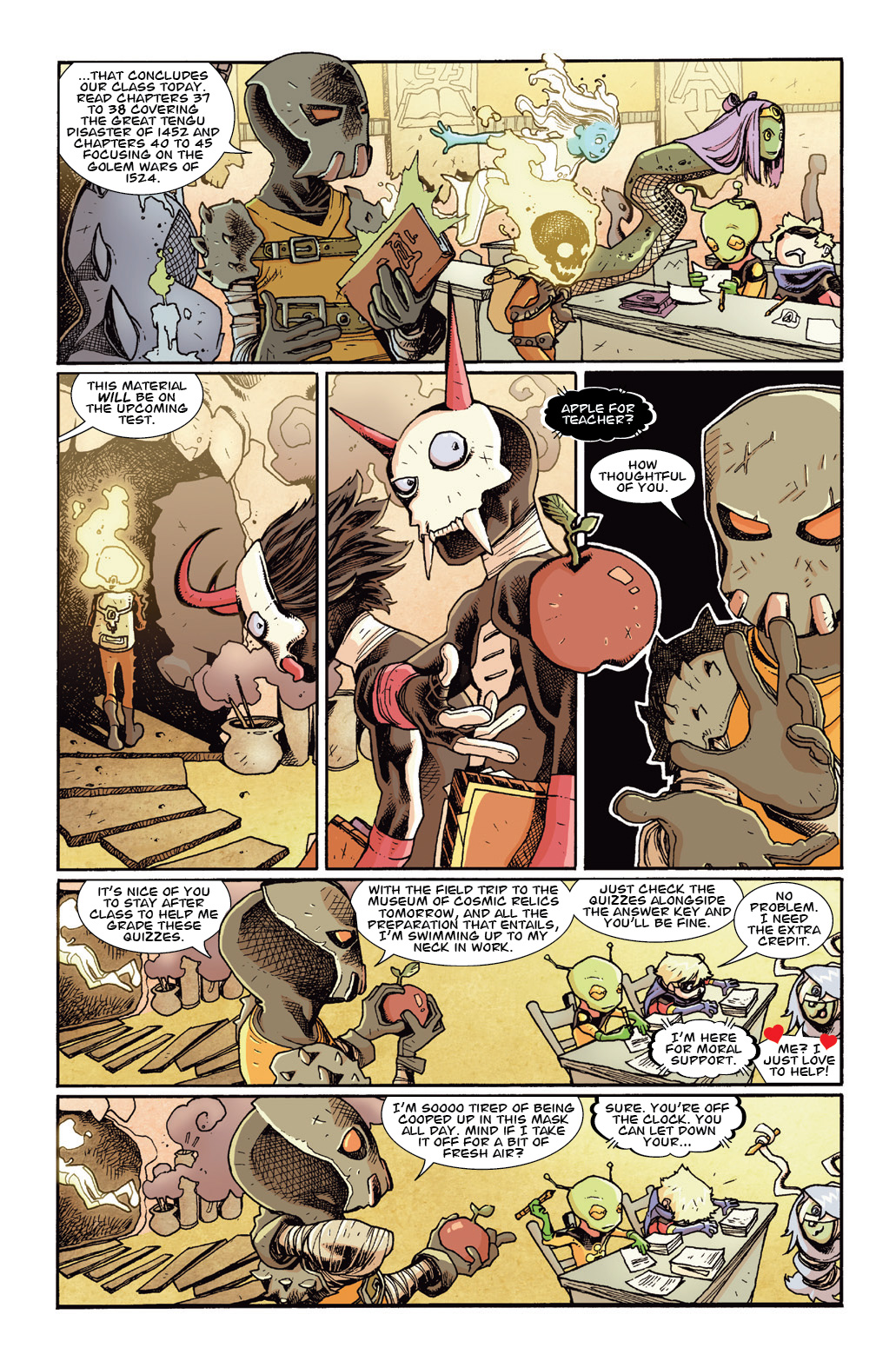 Read online Gladstone's School for World Conquerors (2013) comic -  Issue #2 - 3