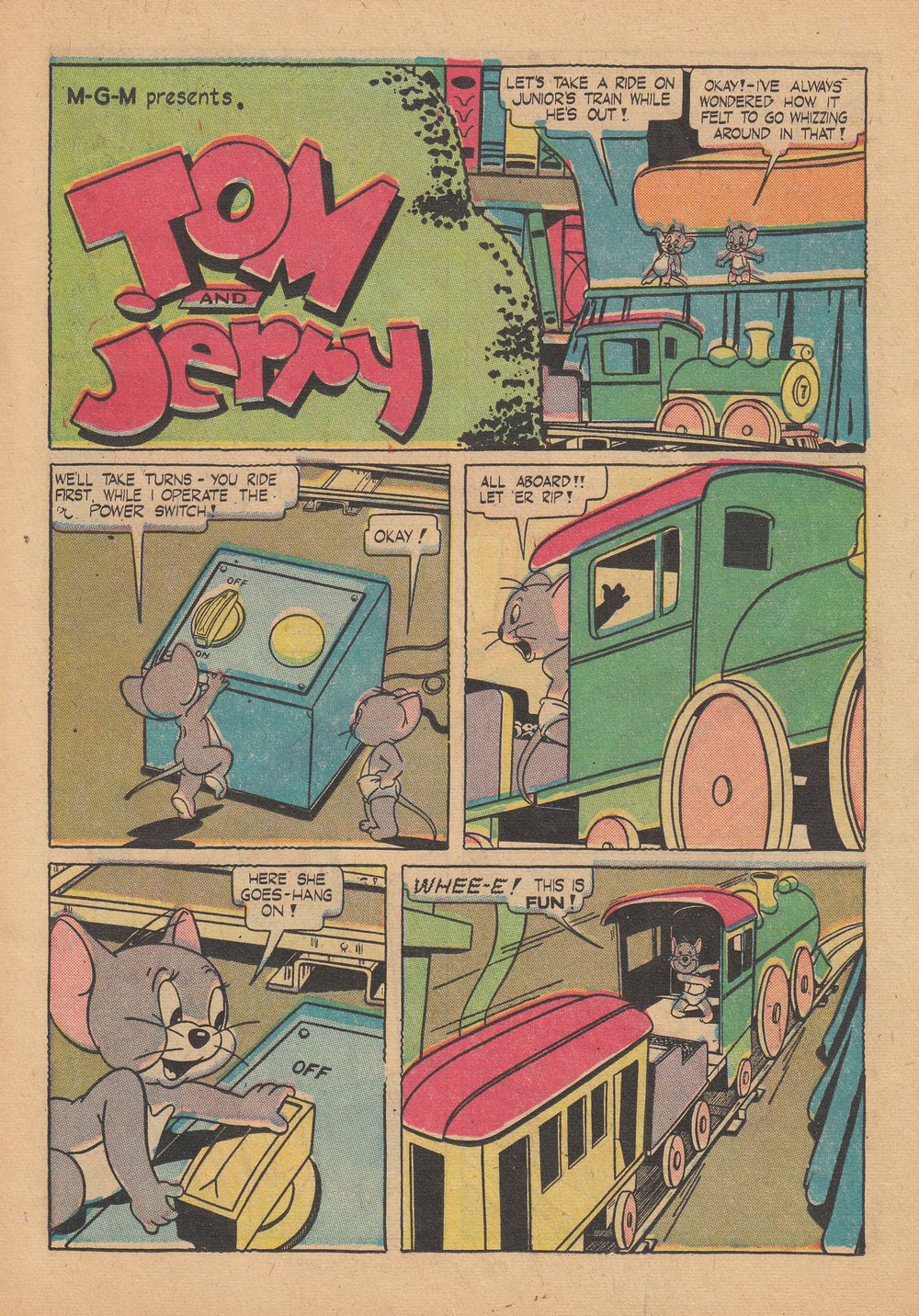 Read online Our Gang with Tom & Jerry comic -  Issue #37 - 19