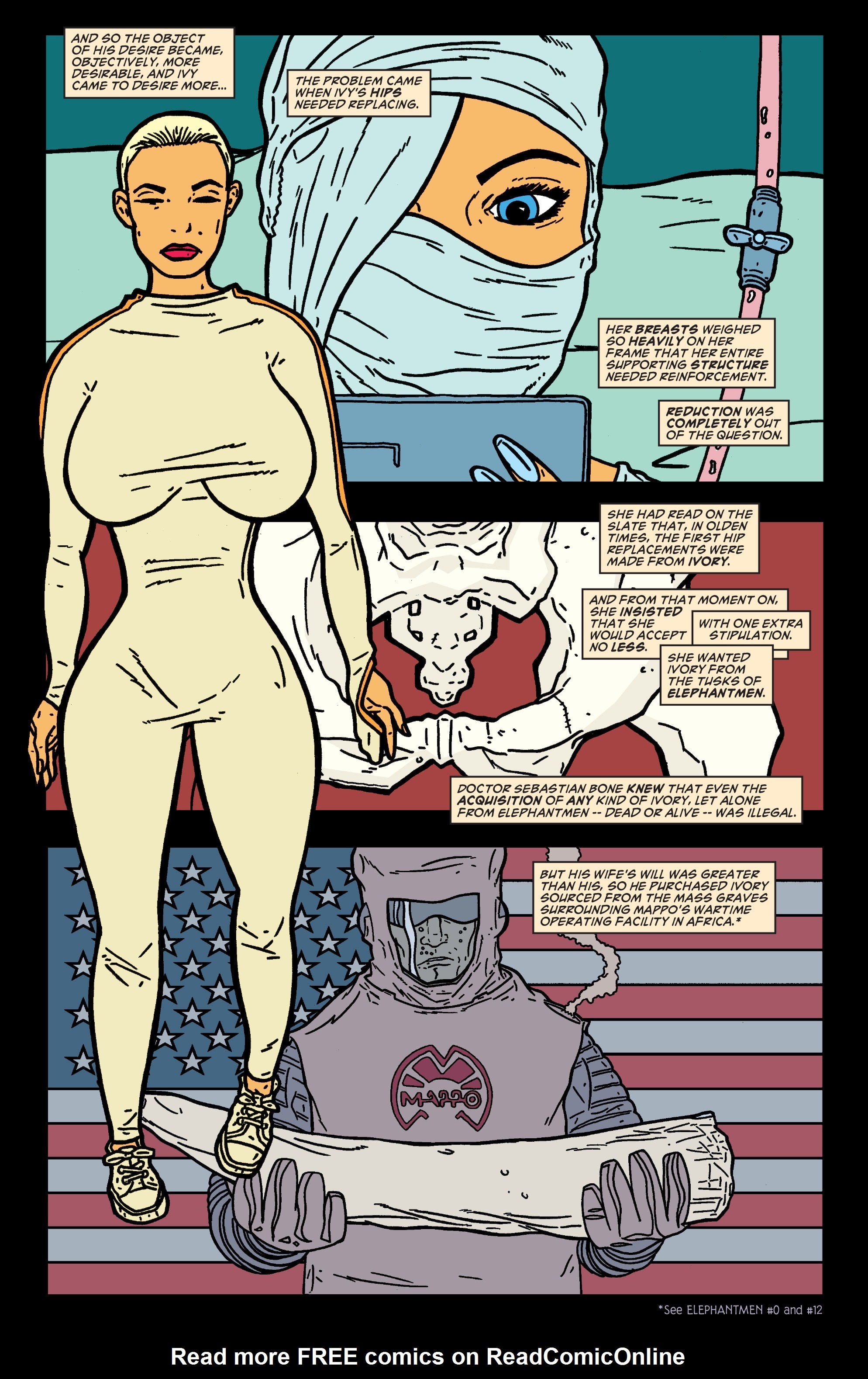 Read online Shaky Kane: Elephantmen & Monsters comic -  Issue # TPB - 13