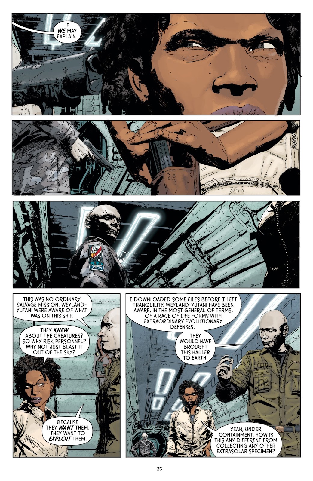 Aliens: Defiance issue TPB 1 - Page 25