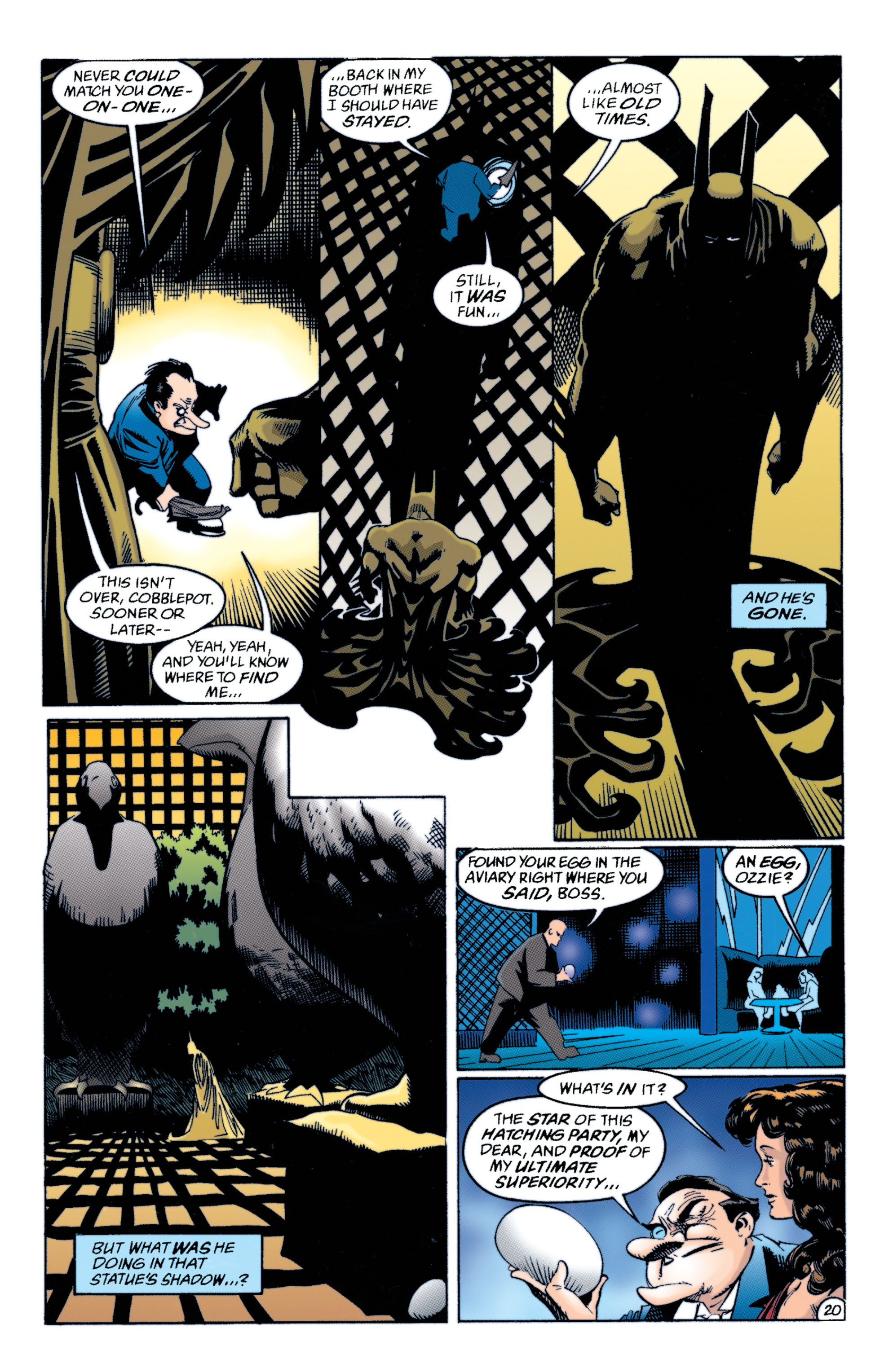 Read online Batman (1940) comic -  Issue #549 - 21