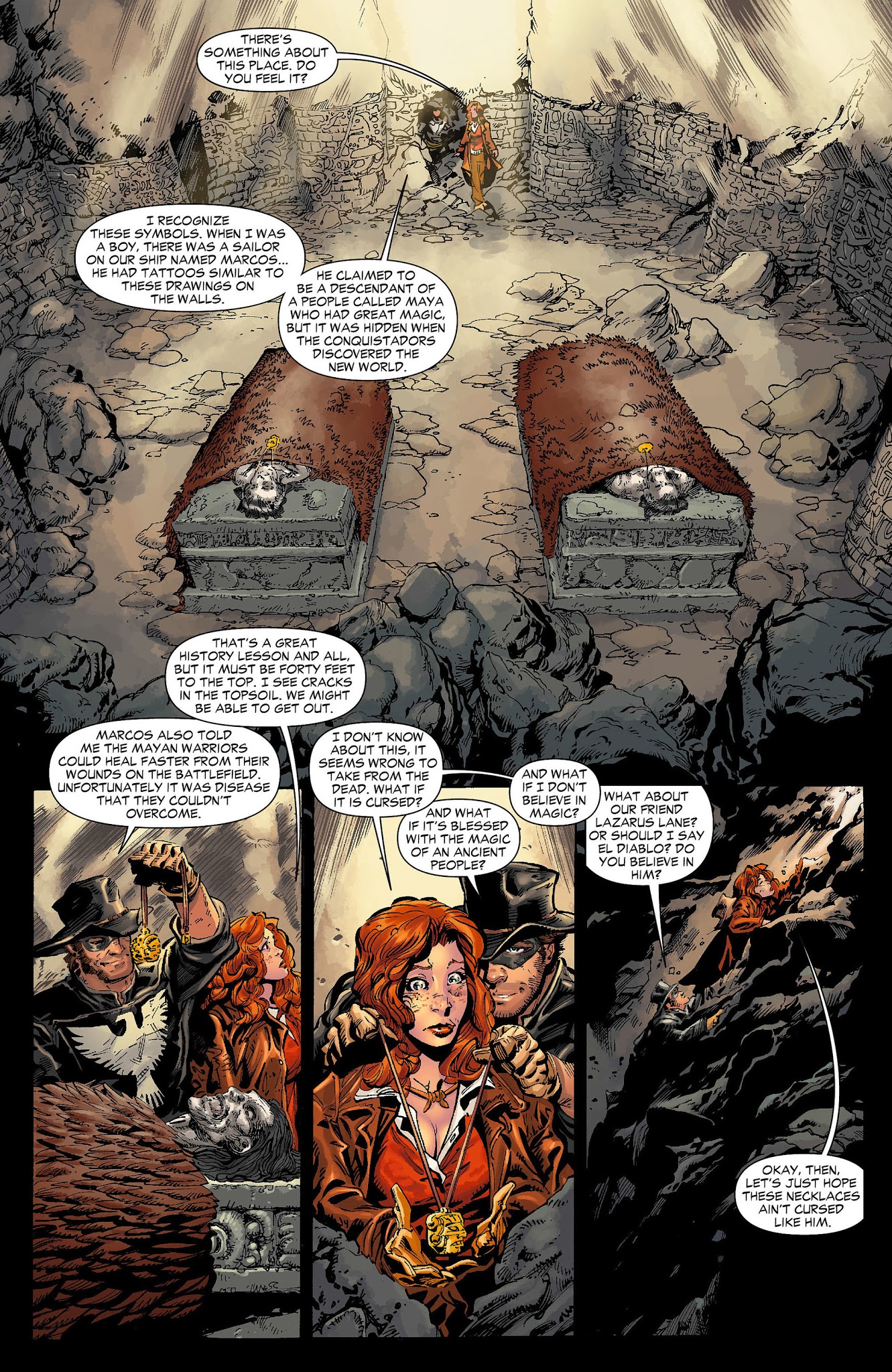 Read online All-Star Western (2011) comic -  Issue #8 - 28