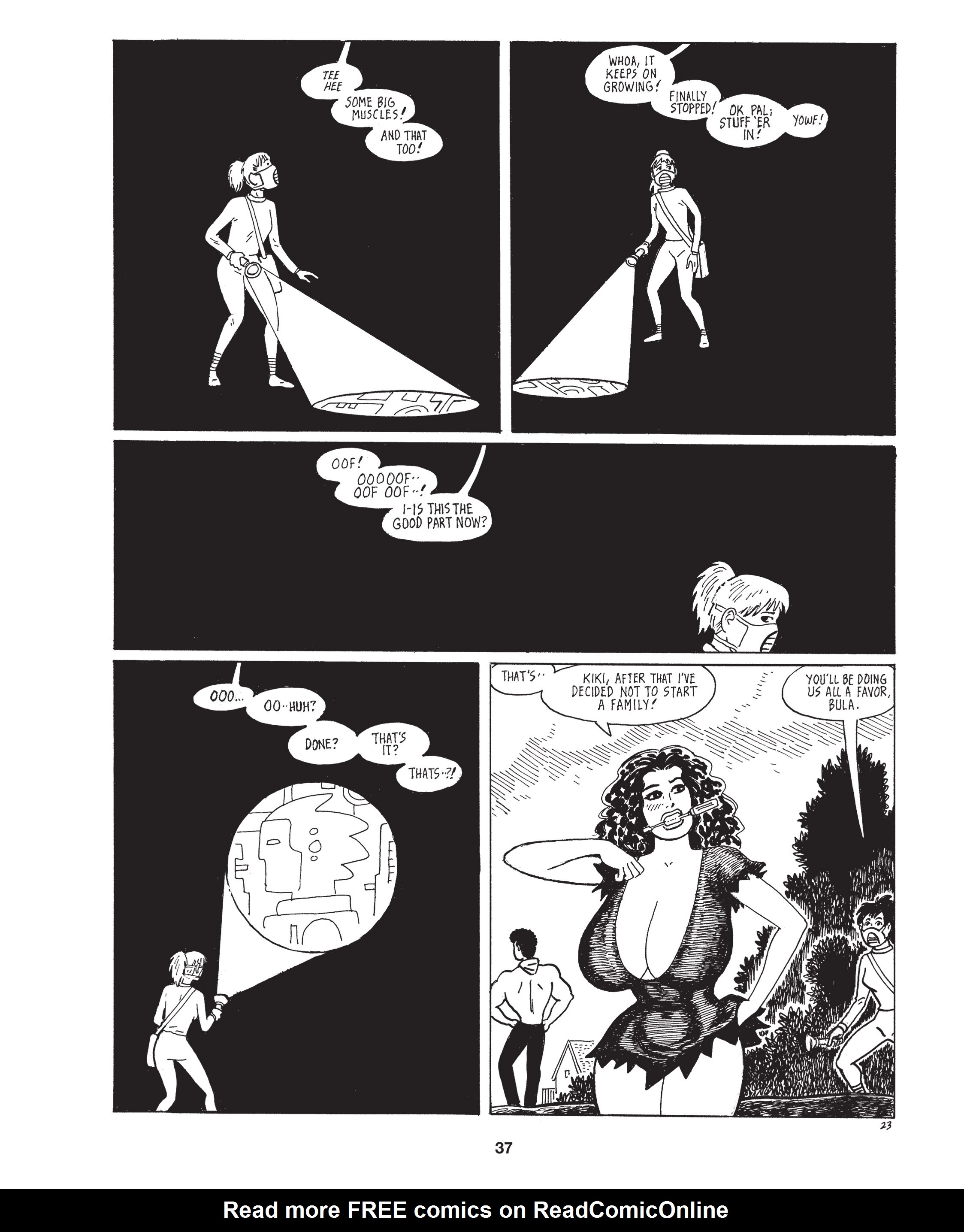 Read online Love and Rockets: New Stories comic -  Issue #5 - 38