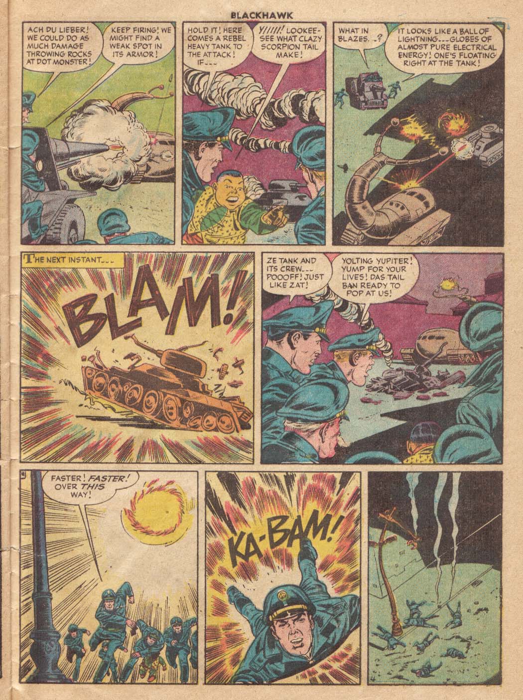 Read online Blackhawk (1957) comic -  Issue #100 - 29