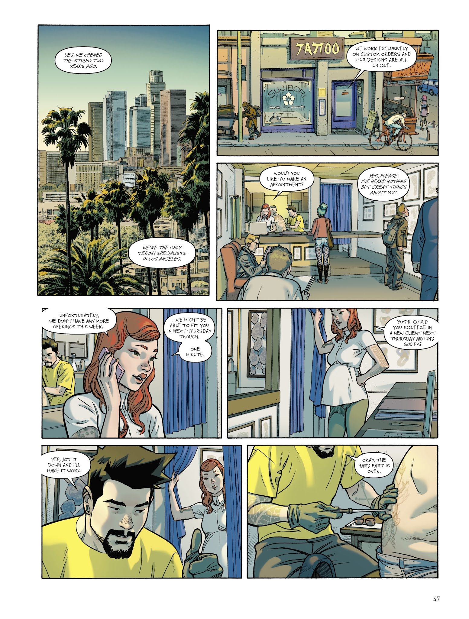 Read online Tebori comic -  Issue #3 - 49
