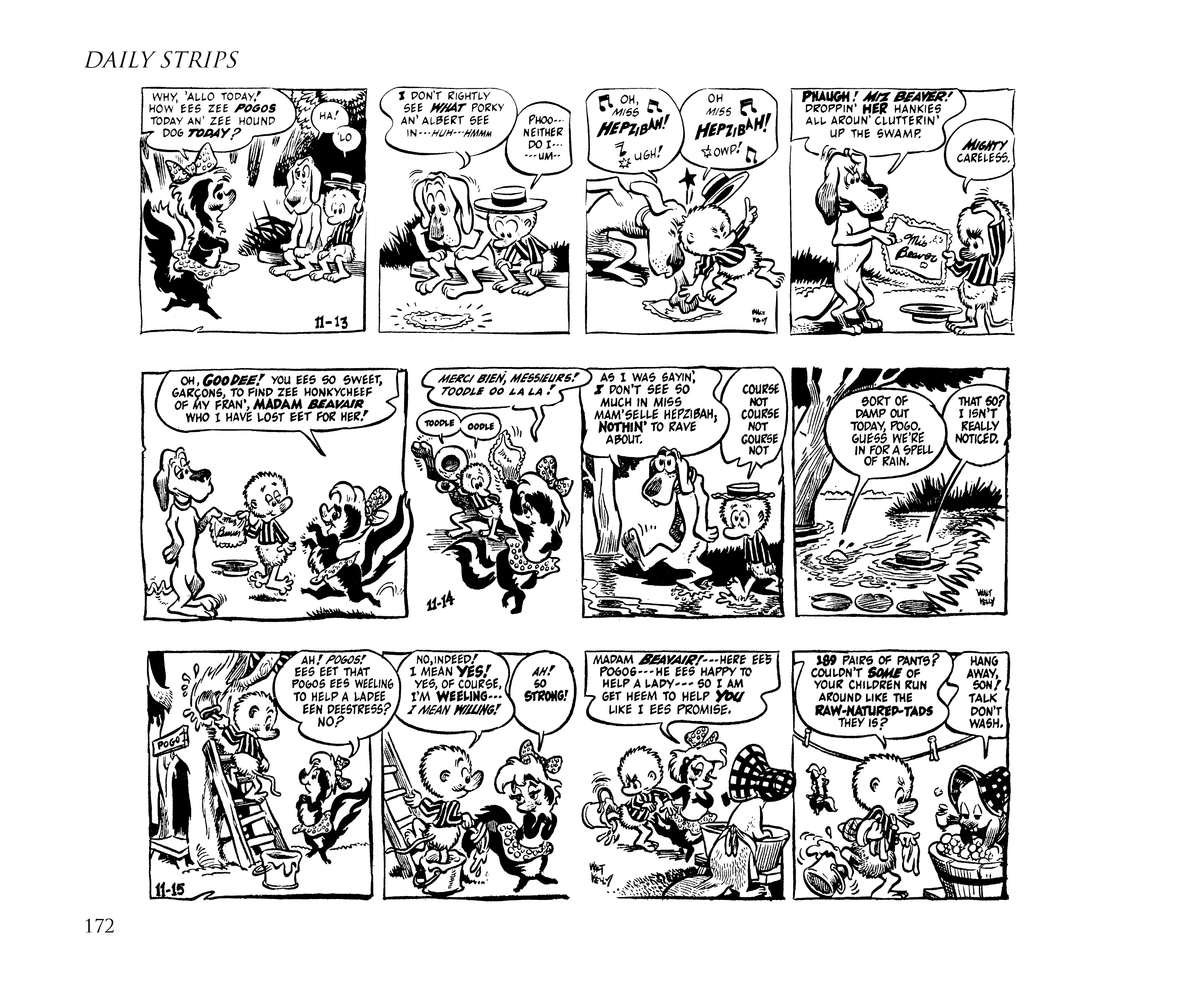 Read online Pogo by Walt Kelly: The Complete Syndicated Comic Strips comic -  Issue # TPB 1 (Part 2) - 90