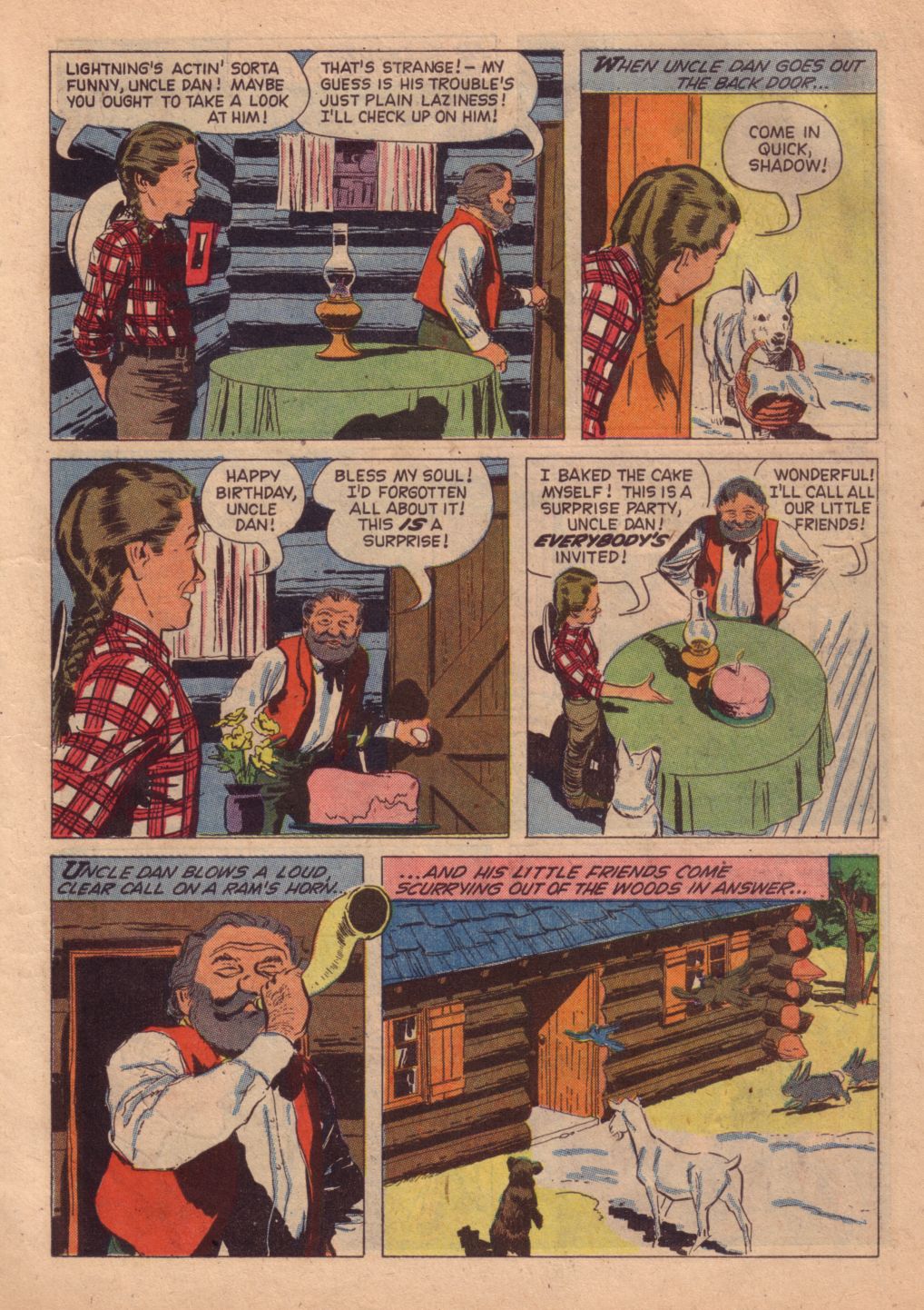 Read online Four Color Comics comic -  Issue #707 - 7