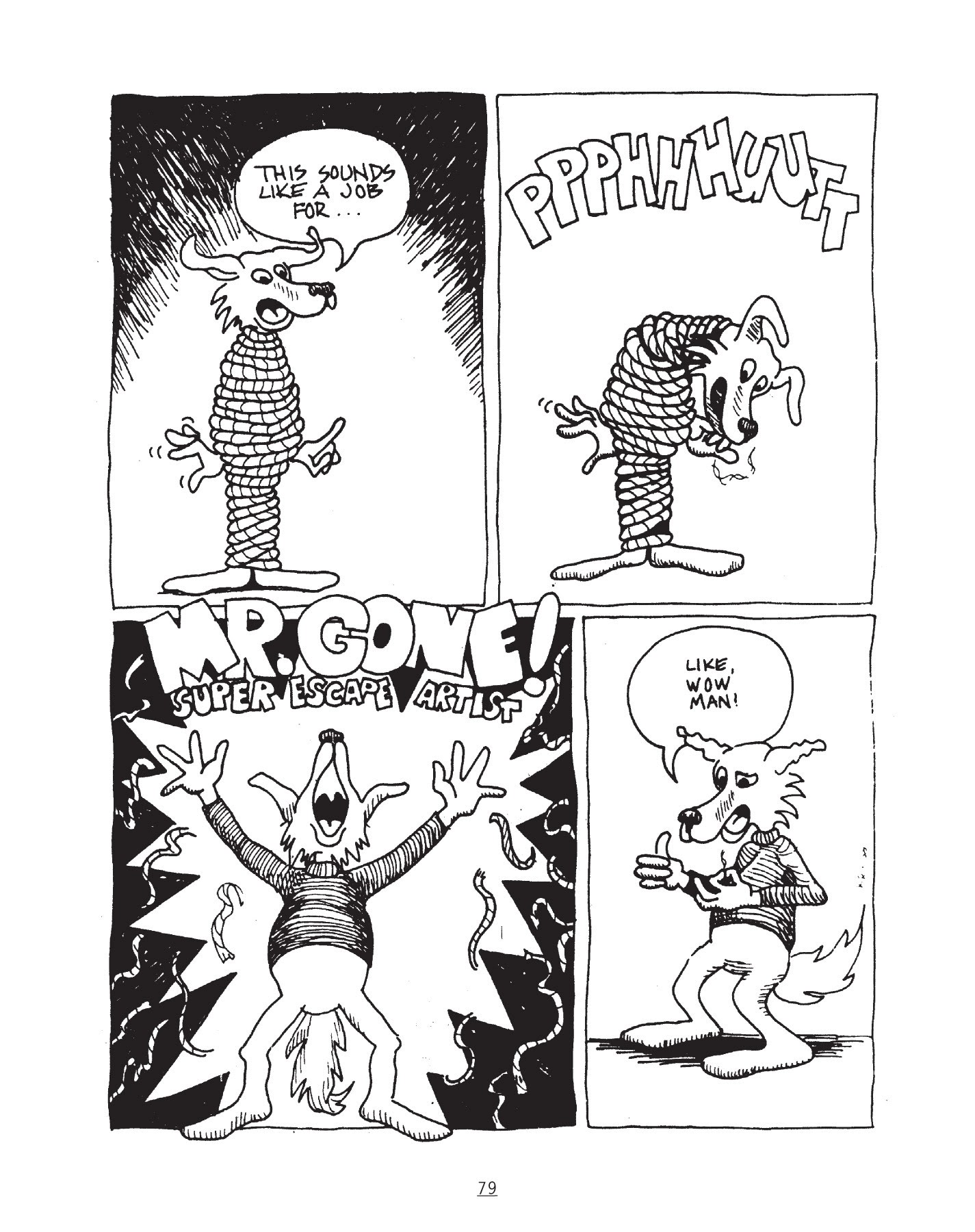 Read online NEWAVE! The Underground Mini Comix of the 1980's comic -  Issue # TPB (Part 1) - 74