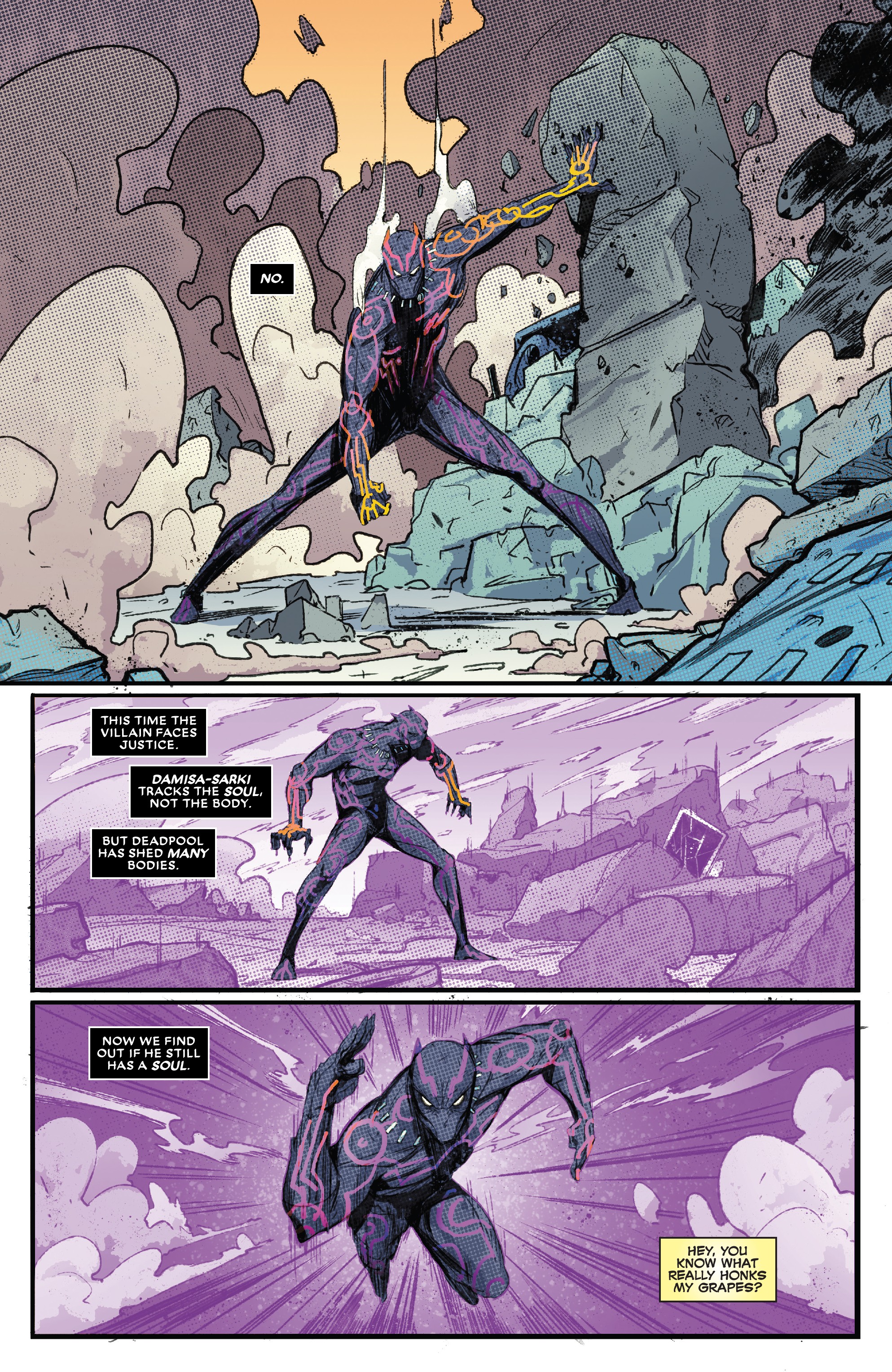 Read online Black Panther vs Deadpool comic -  Issue #4 - 11