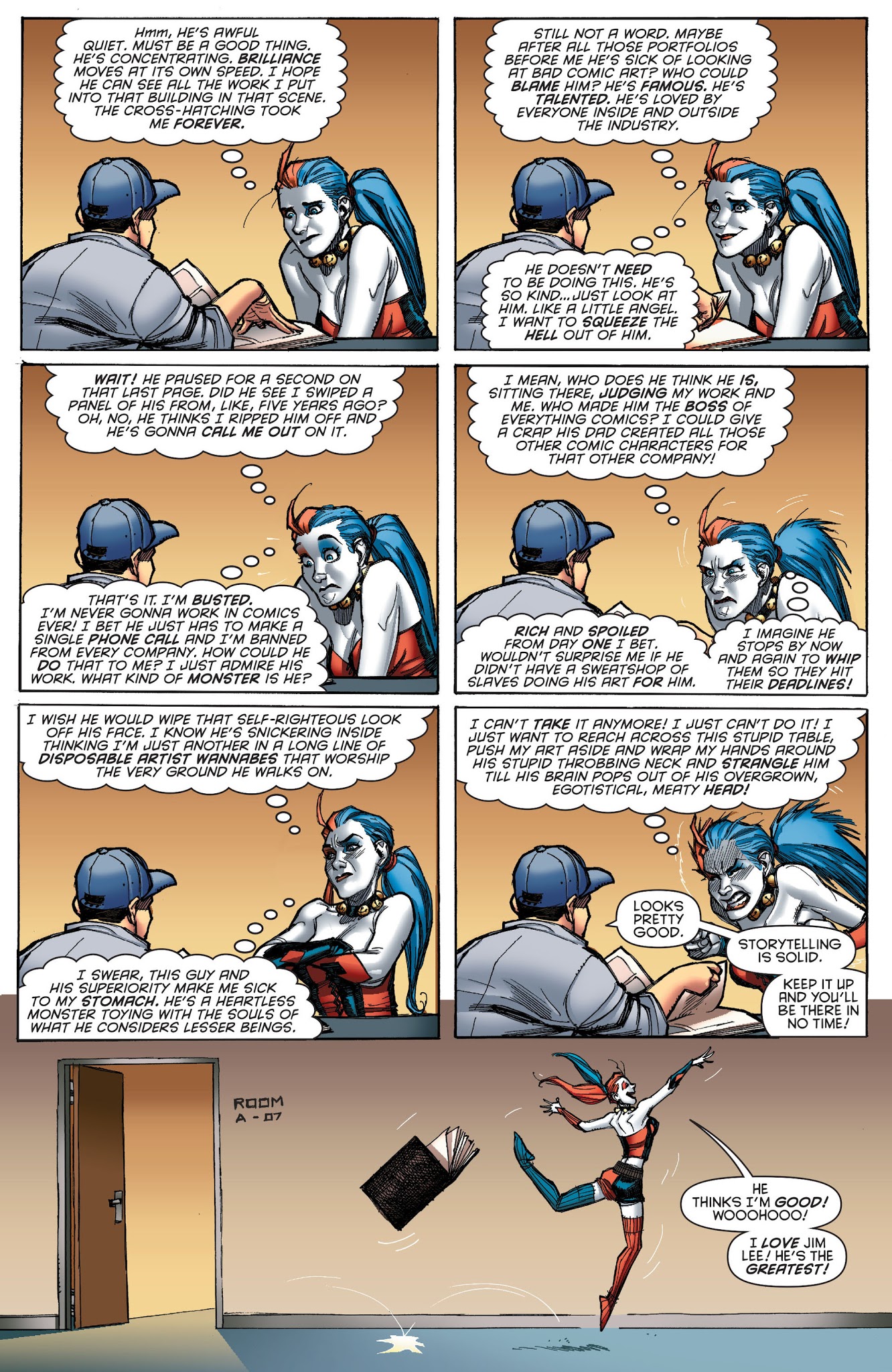 Read online Harley Quinn Invades Comic-Con International: San Diego comic -  Issue # Full - 34