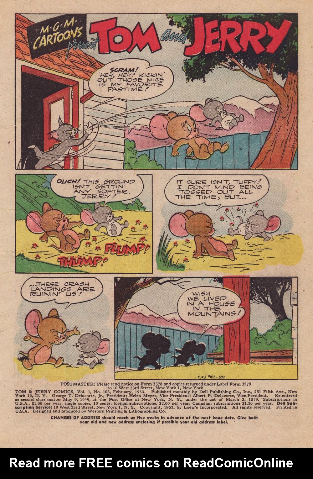 Read online Tom & Jerry Comics comic -  Issue #103 - 3