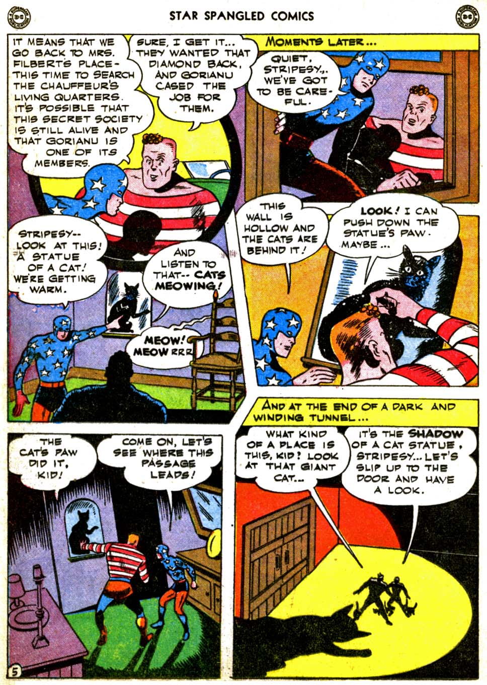 Read online Star Spangled Comics comic -  Issue #47 - 34