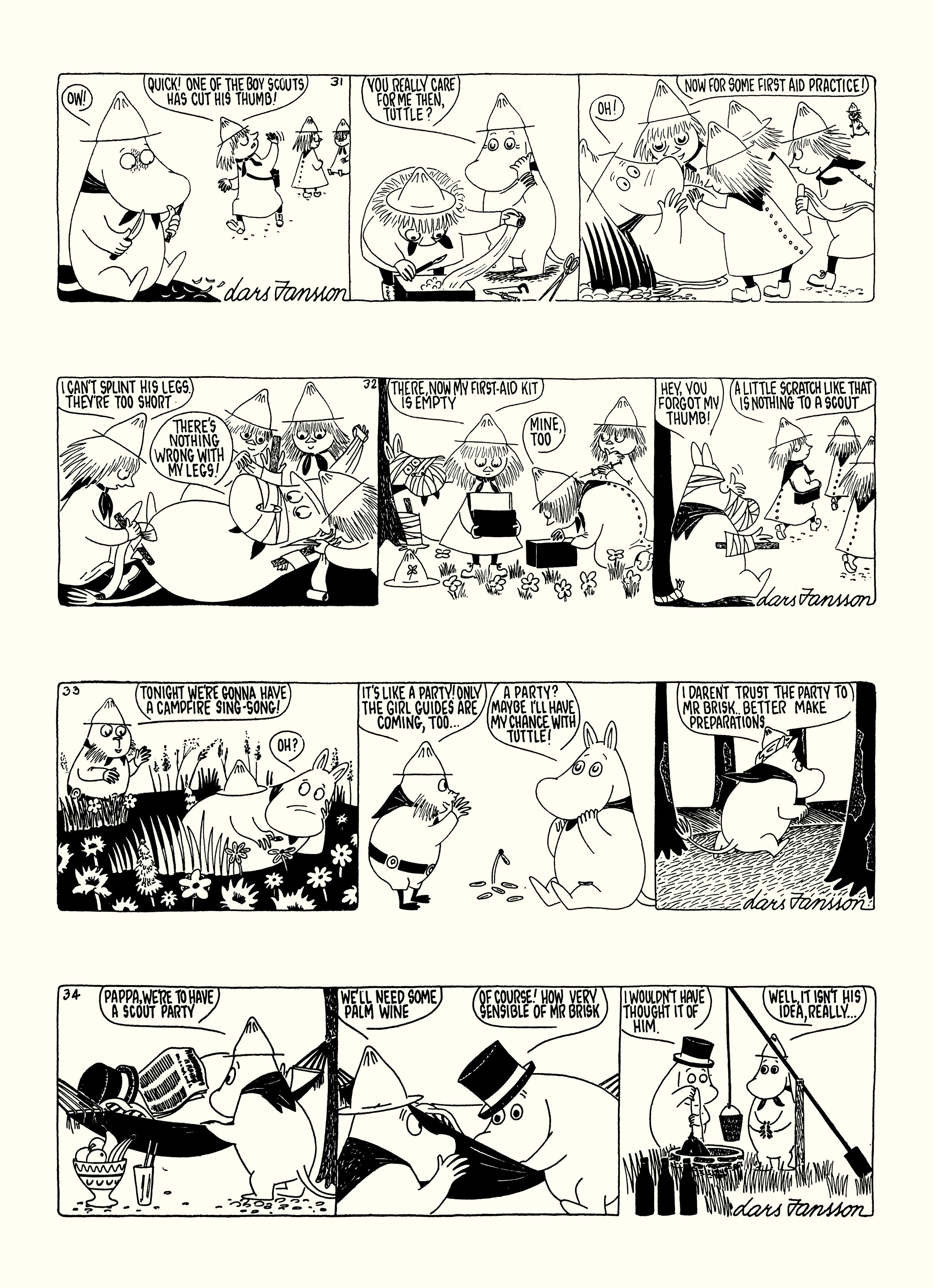 Read online Moomin: The Complete Lars Jansson Comic Strip comic -  Issue # TPB 7 - 35