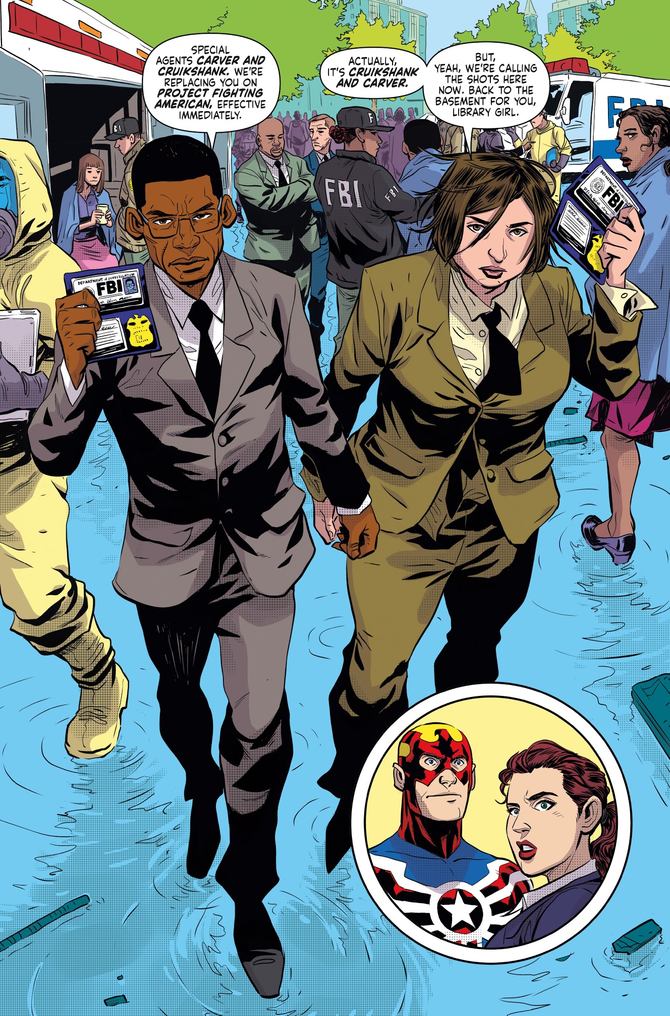 Read online Fighting American: The Ties That Bind comic -  Issue #1 - 19