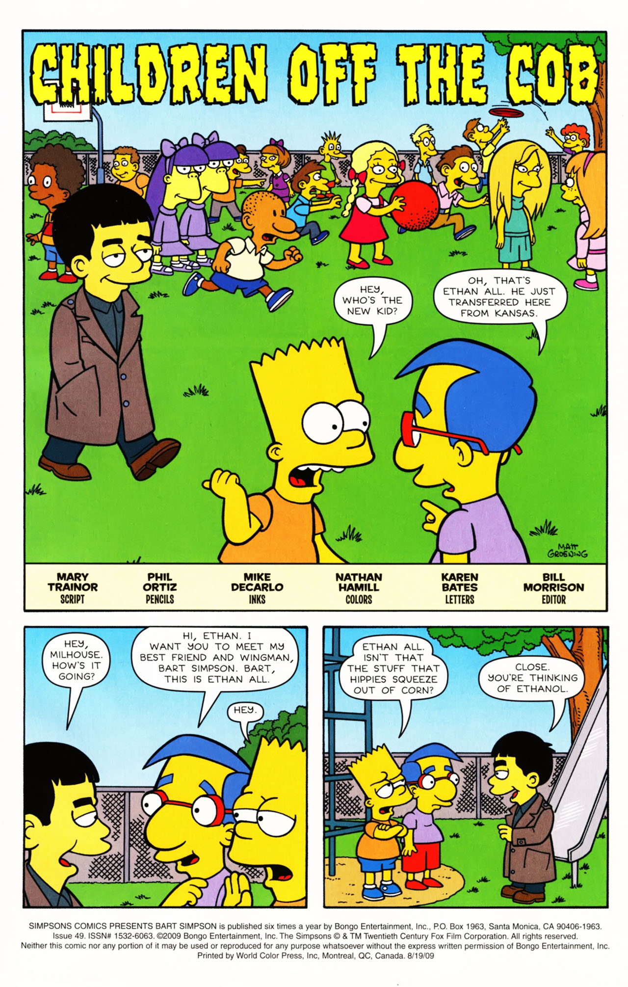 Read online Bart Simpson comic -  Issue #49 - 2
