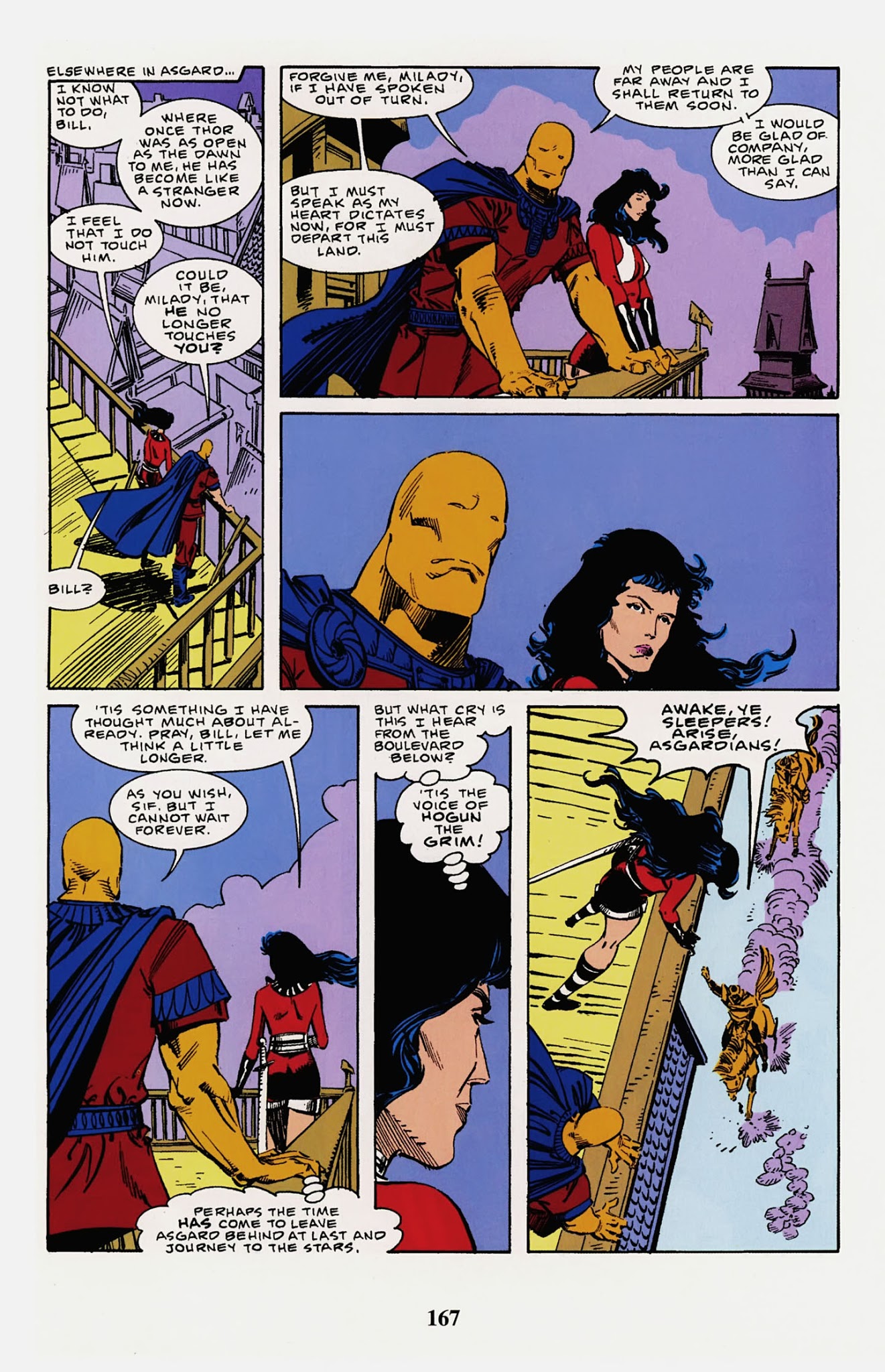 Read online Thor Visionaries: Walter Simonson comic -  Issue # TPB 3 - 169