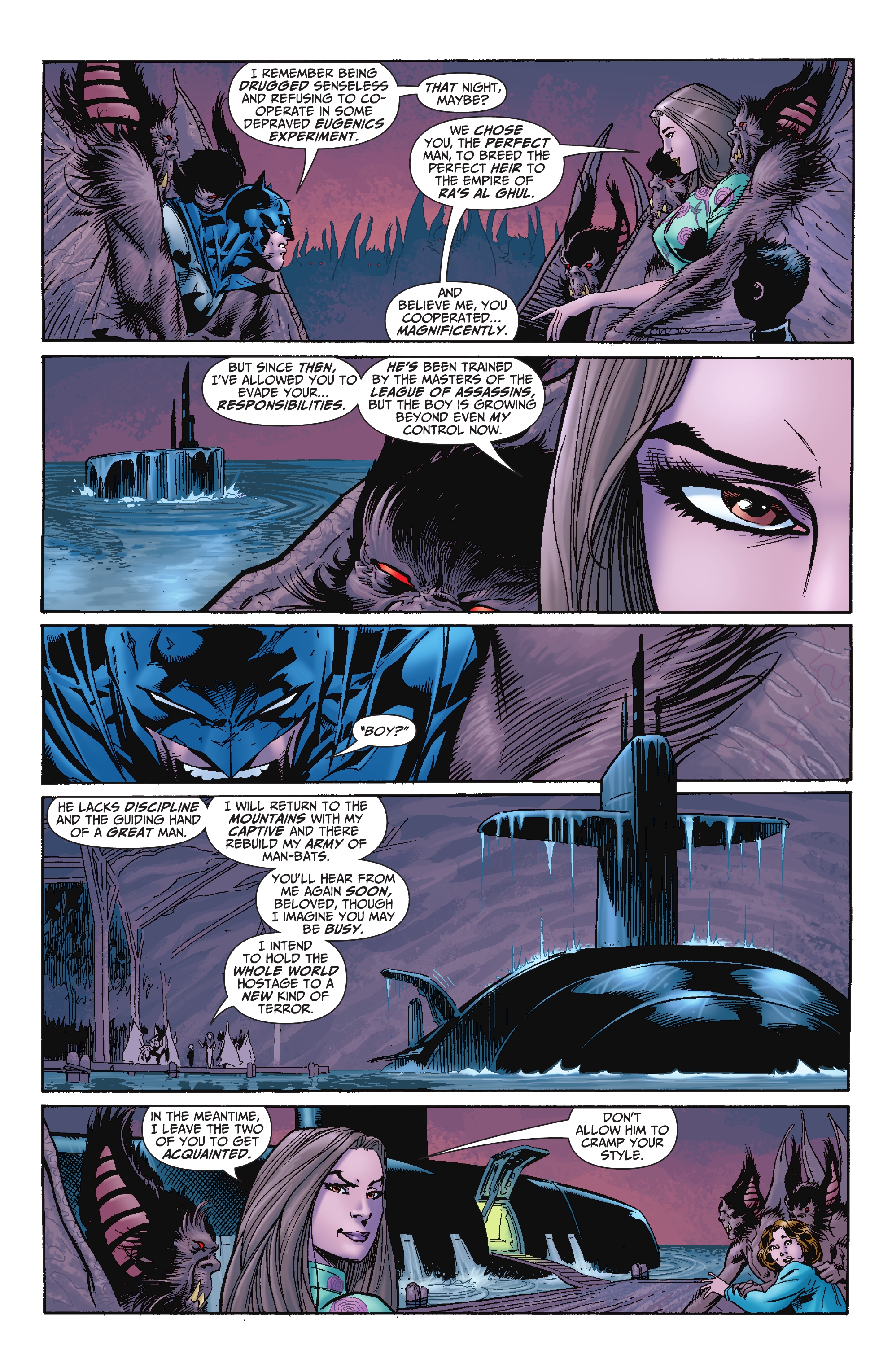 Read online Batman Arkham: Talia al Ghul comic -  Issue # TPB (Part 2) - 101