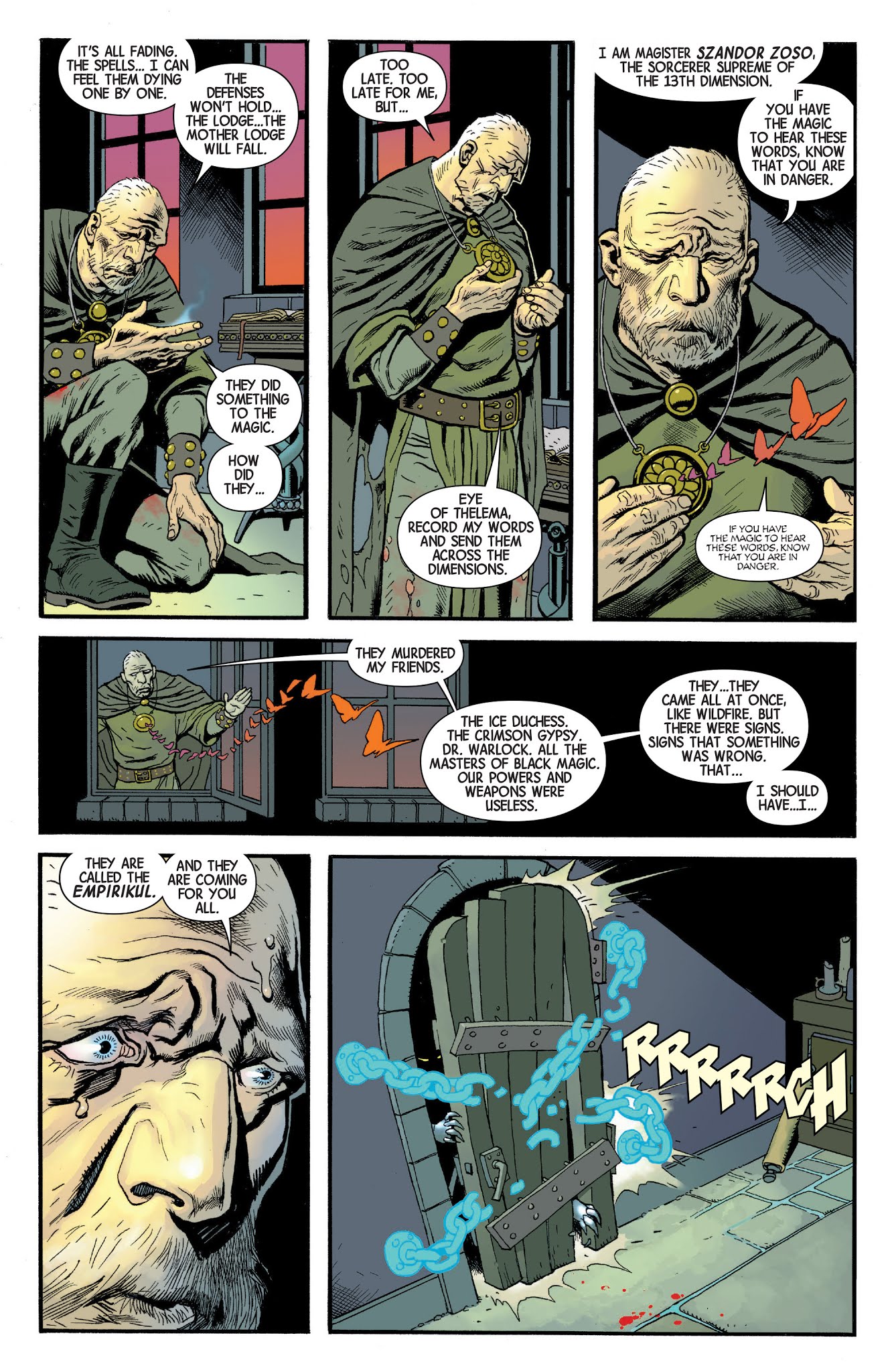 Read online Doctor Strange: Strange Origin comic -  Issue # TPB - 127