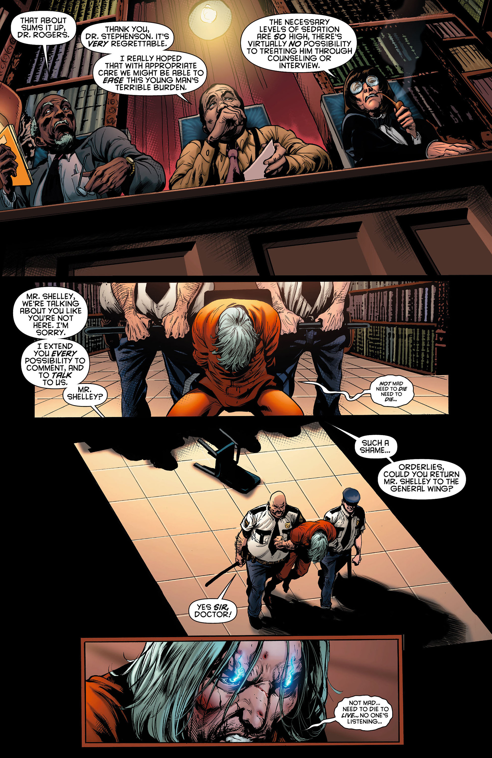 Read online Resurrection Man (2011) comic -  Issue #6 - 5