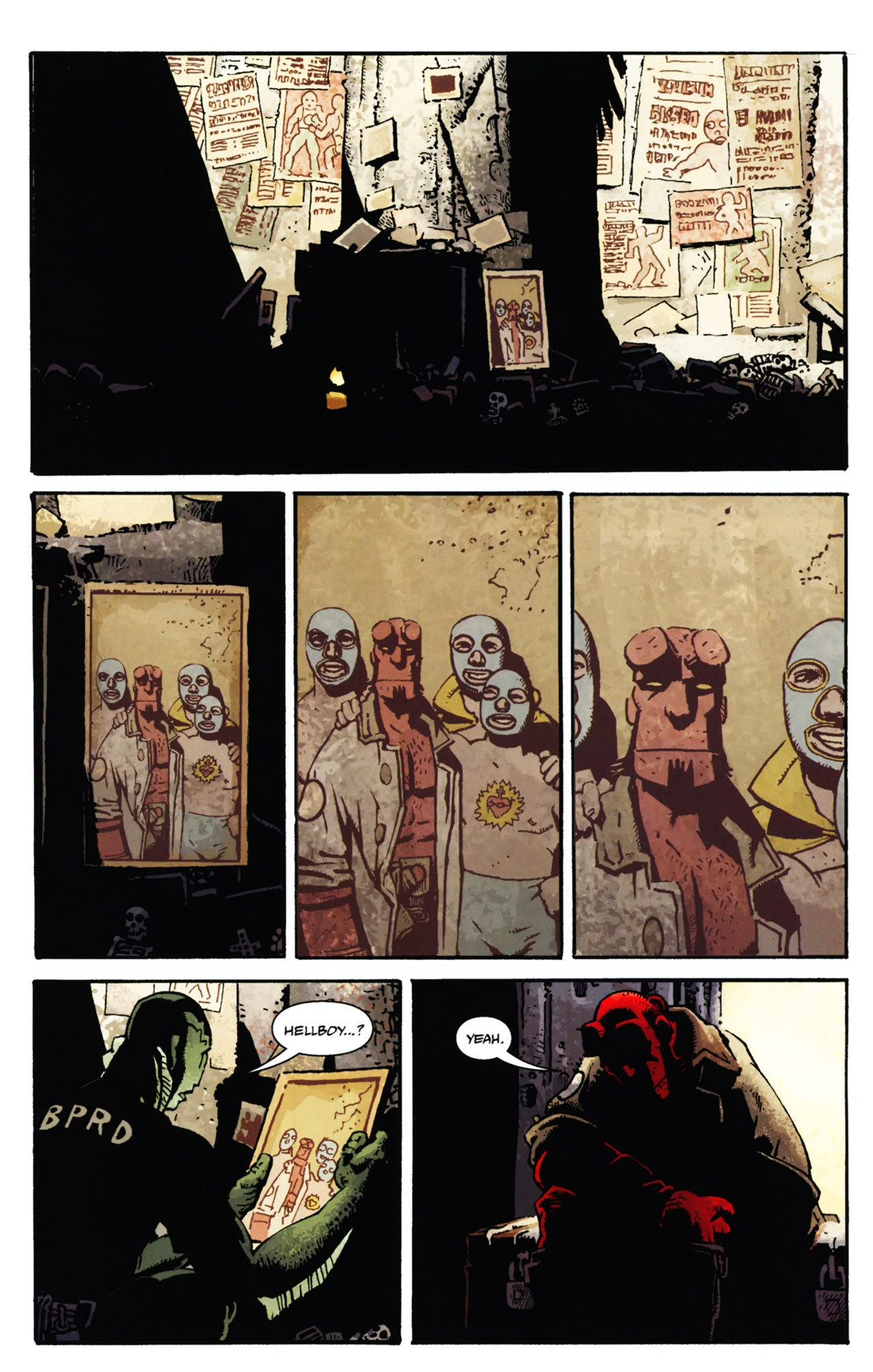 Read online Hellboy In Mexico (2010) comic -  Issue # Full - 7