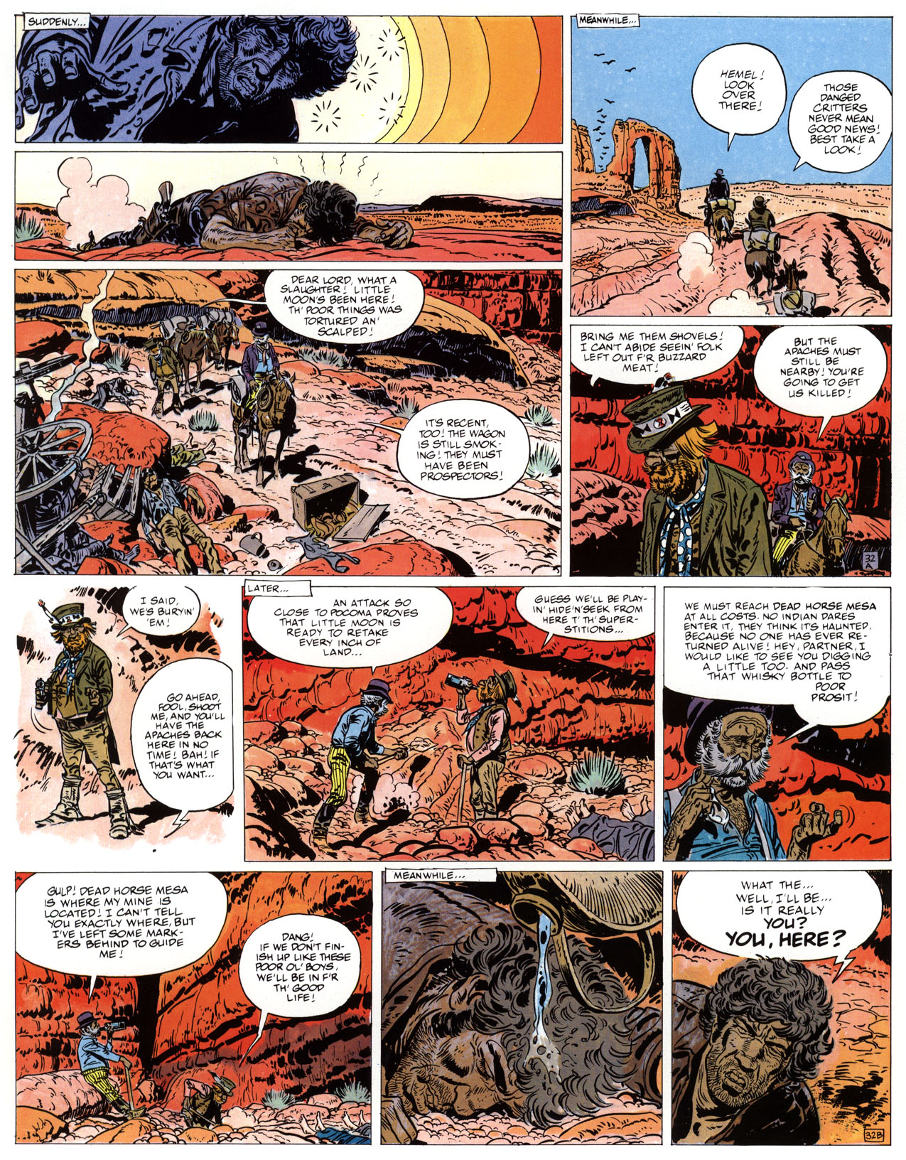 Read online Epic Graphic Novel: Marshal Blueberry comic -  Issue # TPB - 36