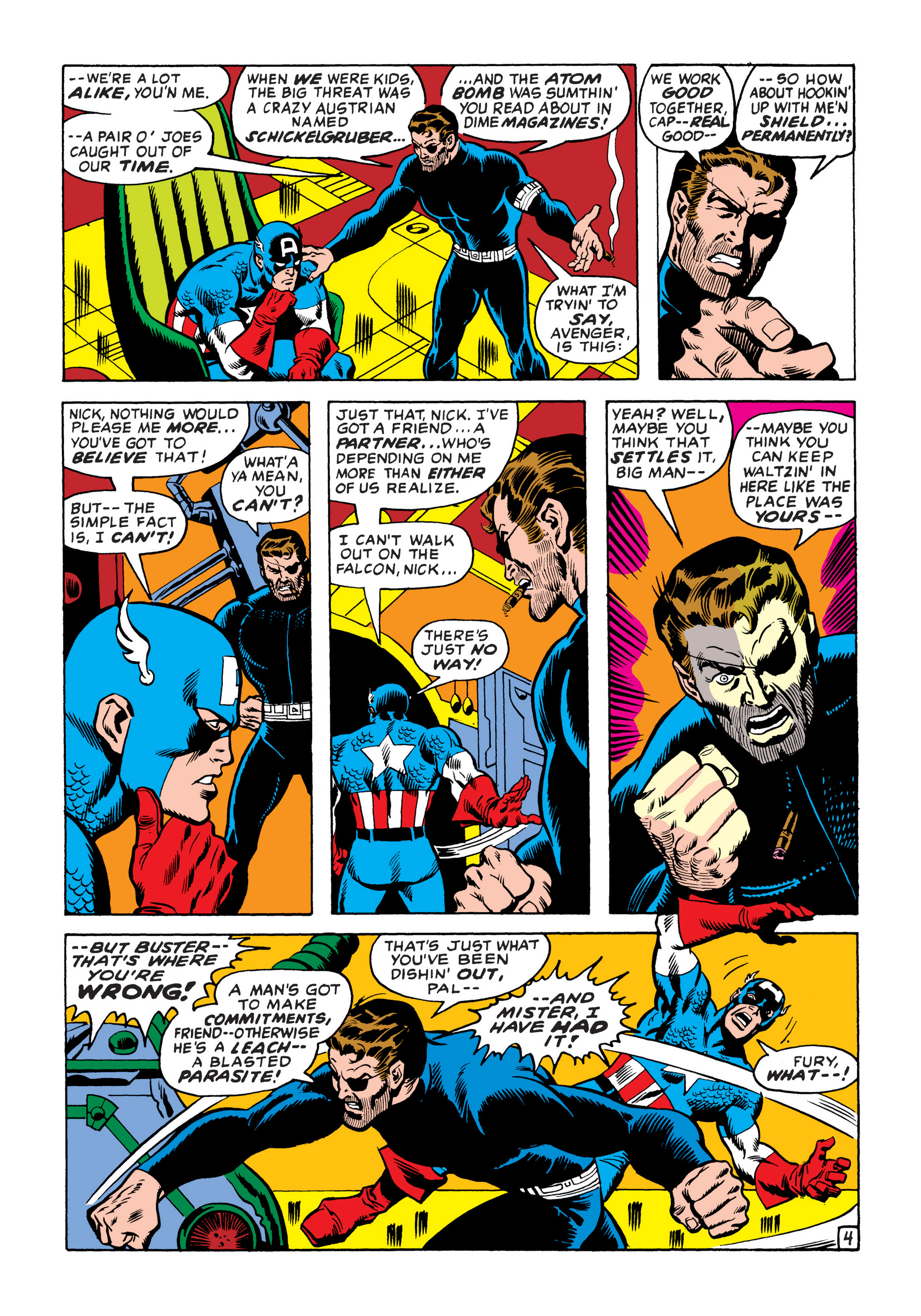 Read online Marvel Masterworks: Captain America comic -  Issue # TPB 7 (Part 1) - 13