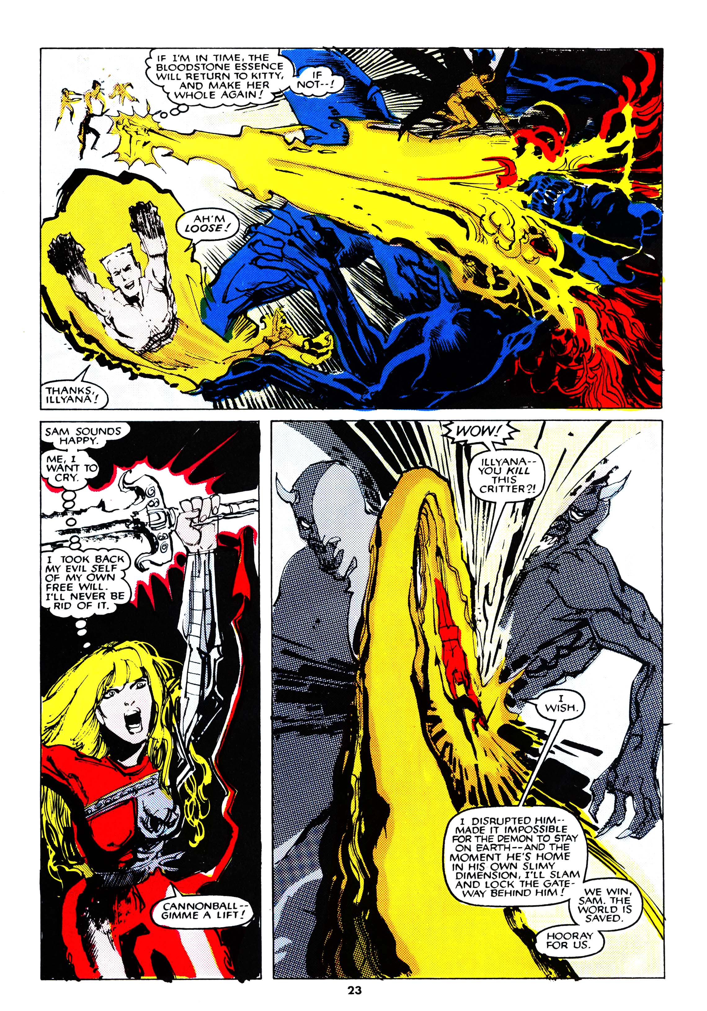 Read online Secret Wars (1985) comic -  Issue #74 - 23