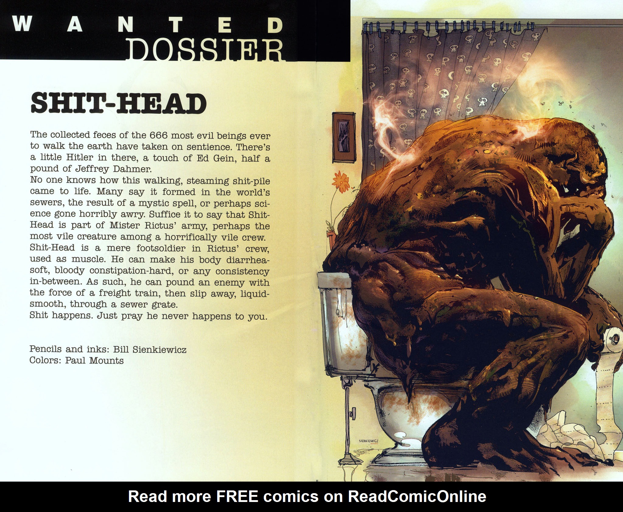 Read online Wanted Dossier comic -  Issue # Full - 14