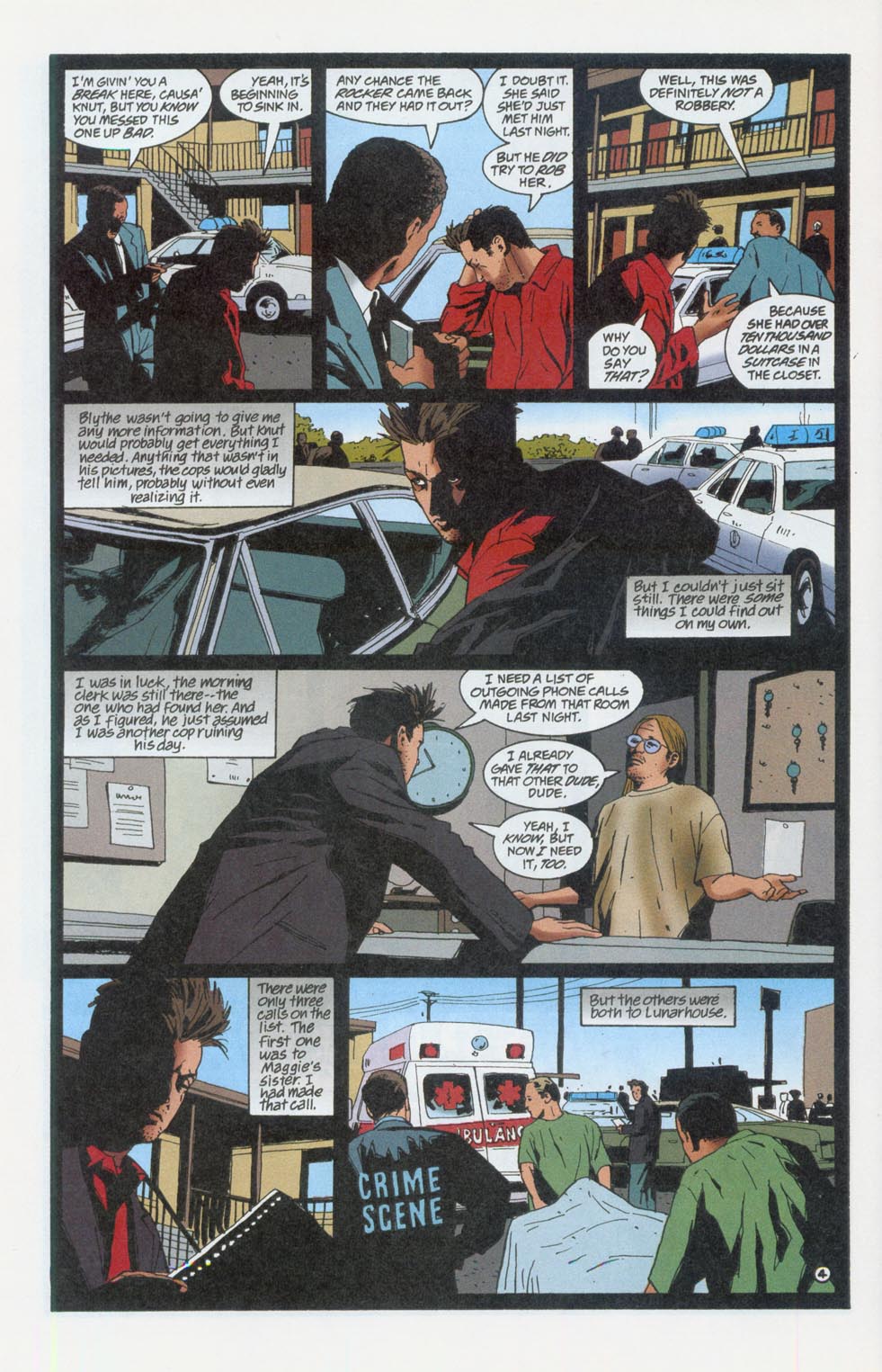 Read online Scene of the Crime comic -  Issue #2 - 5