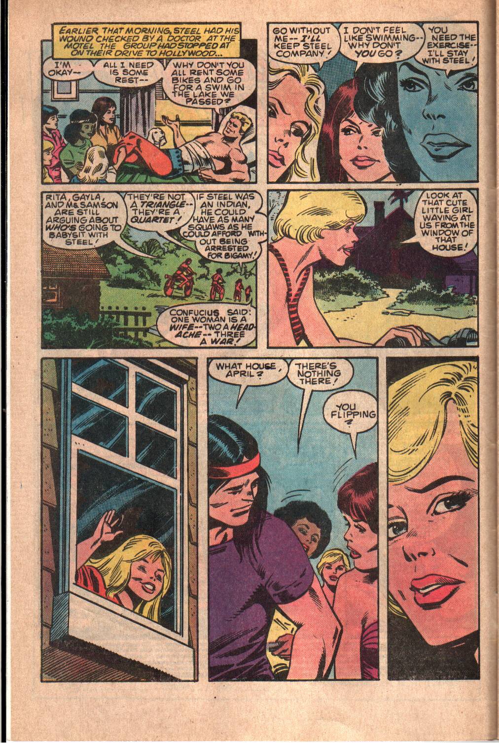 Read online Lancelot Strong, The Shield comic -  Issue #6 - 4