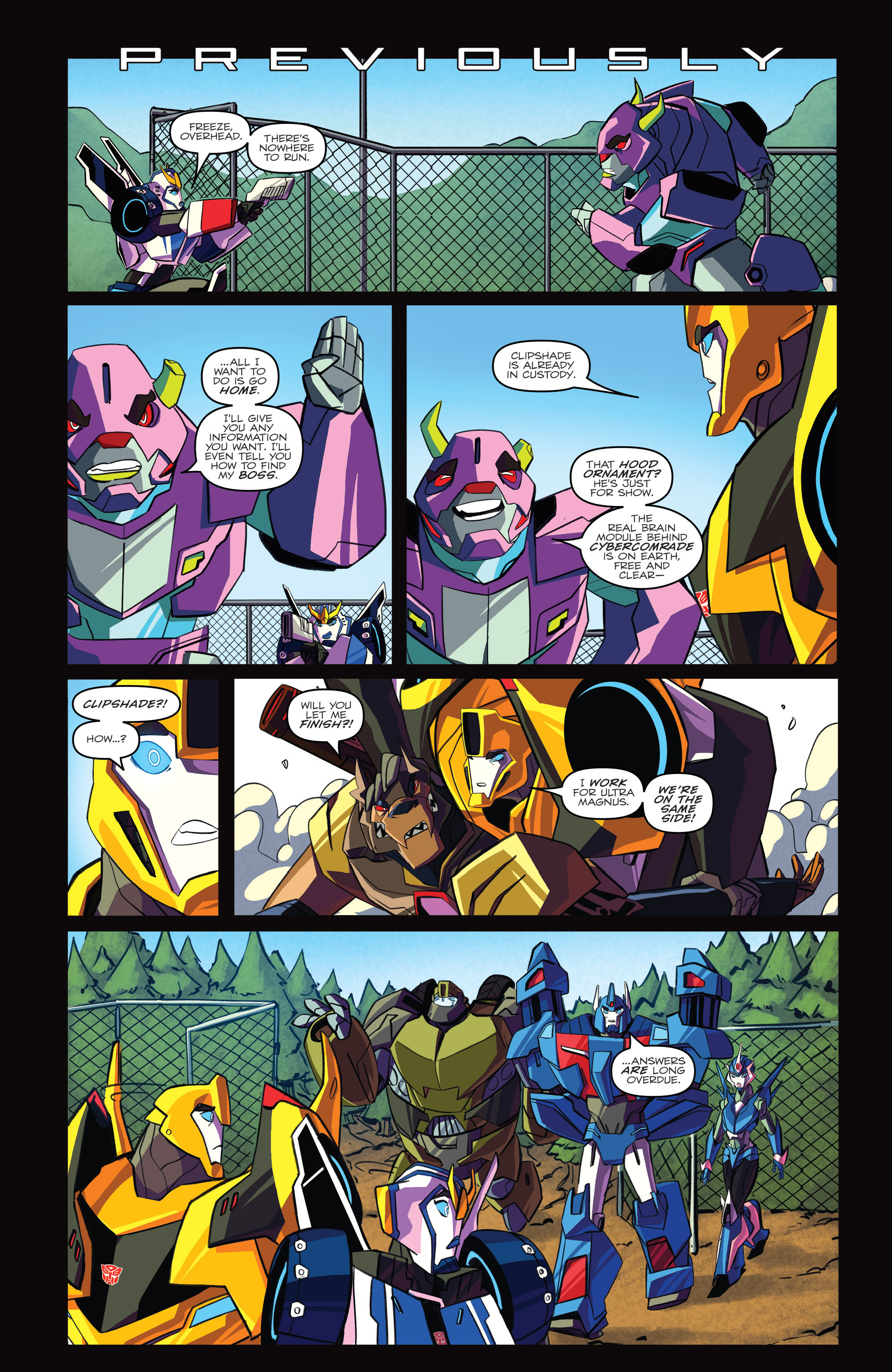 Read online Transformers: Robots In Disguise (2015) comic -  Issue #4 - 3