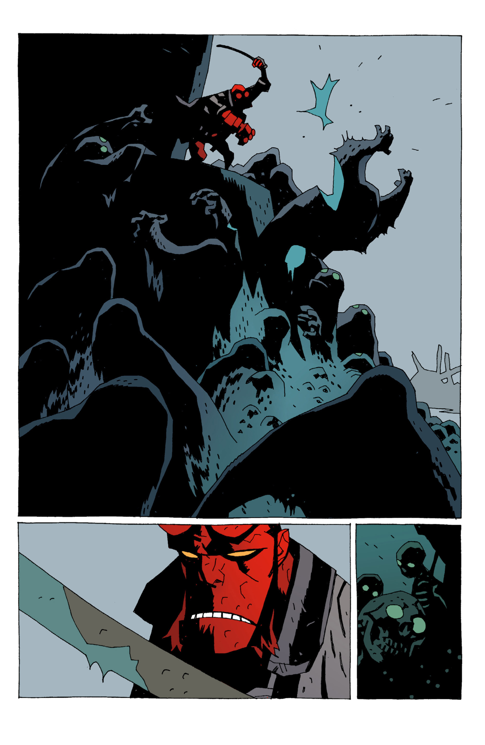 Read online Hellboy comic -  Issue #6 - 141