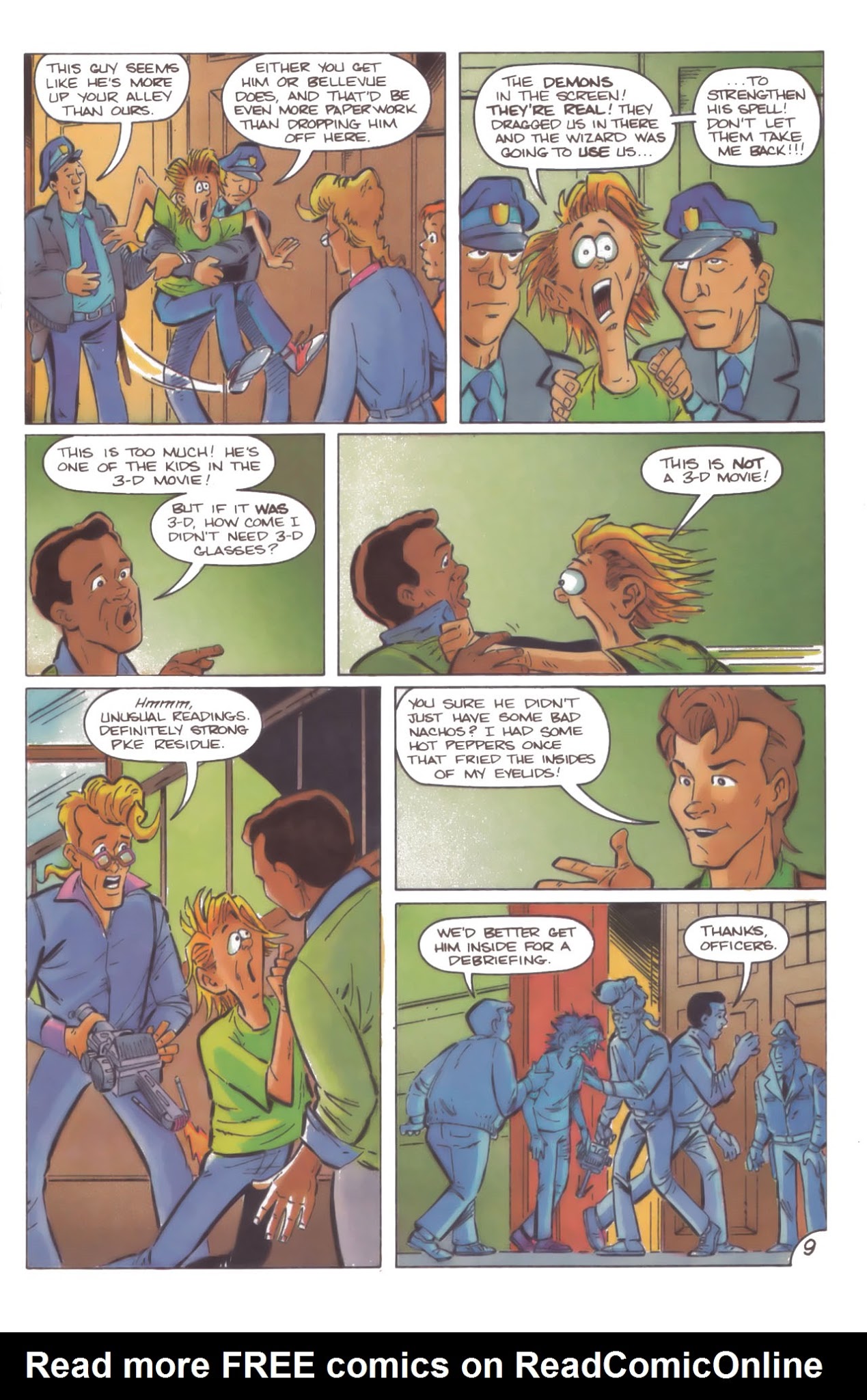 Read online Real Ghostbusters comic -  Issue #23 - 13