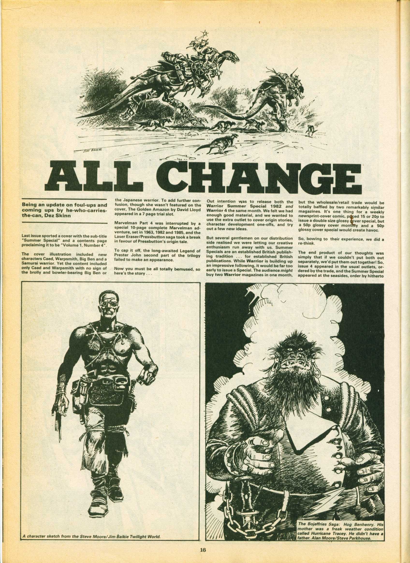 Read online Warrior comic -  Issue #5 - 16