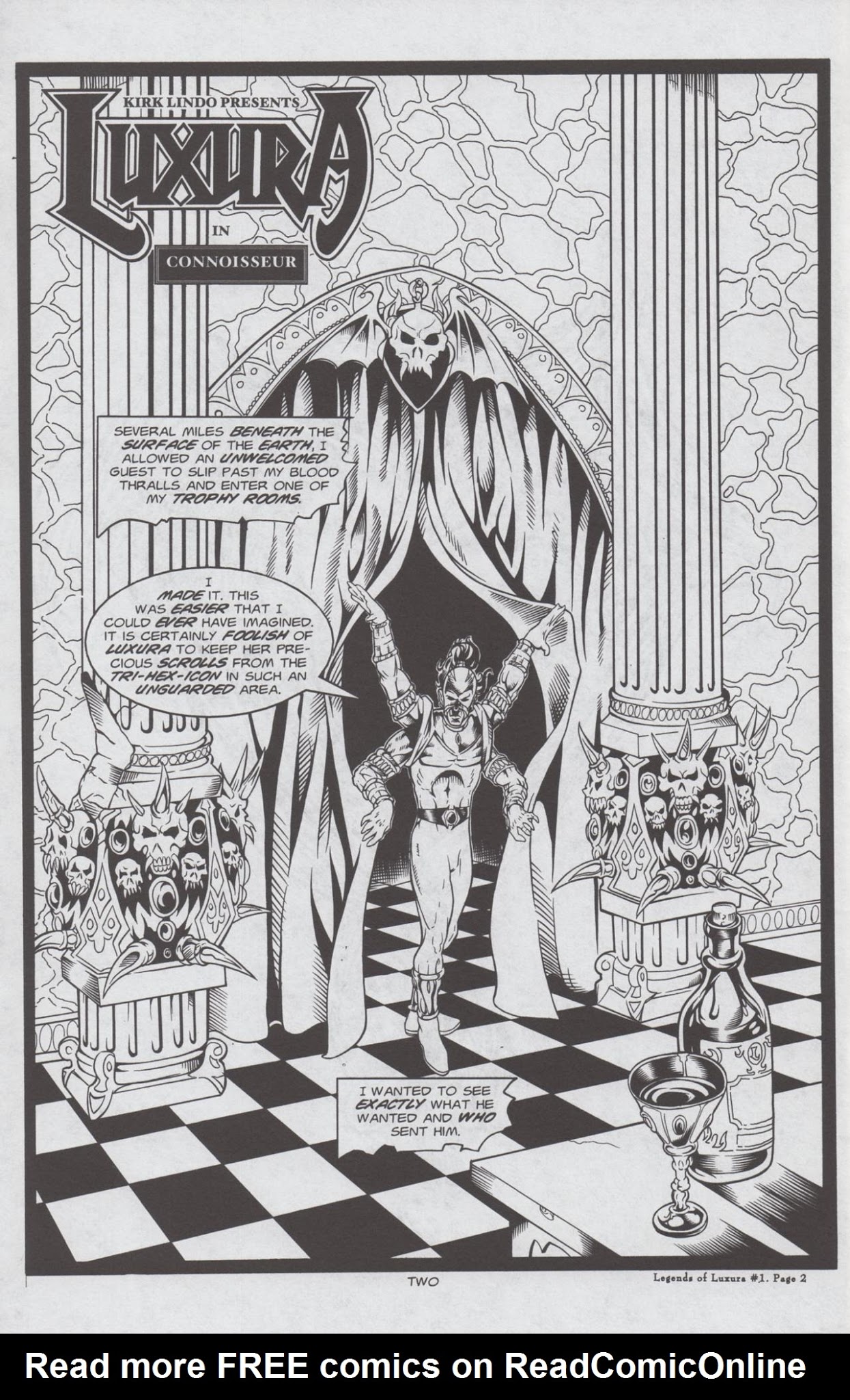 Read online Legends of Luxura comic -  Issue #1 - 4