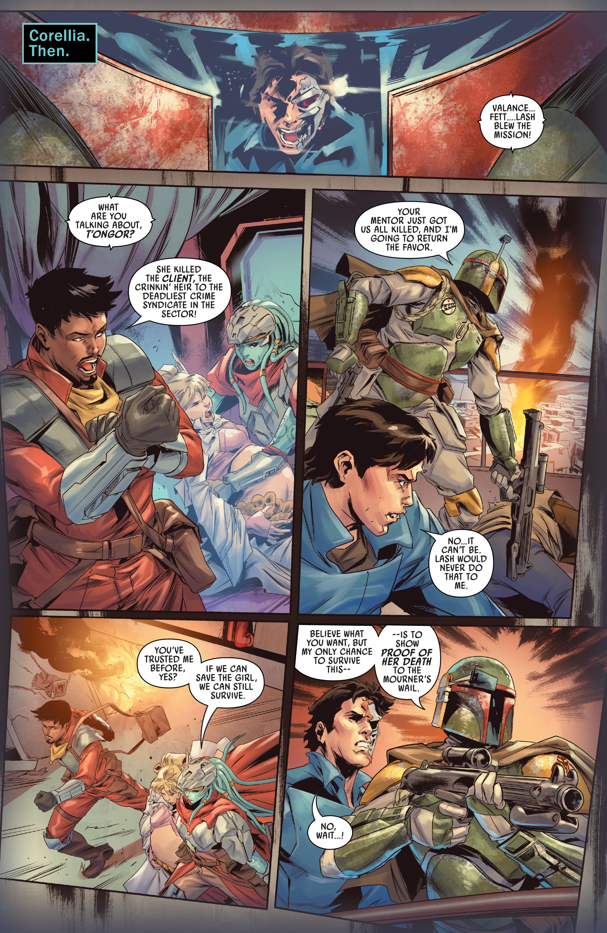 Read online Star Wars: Bounty Hunters comic -  Issue #5 - 10