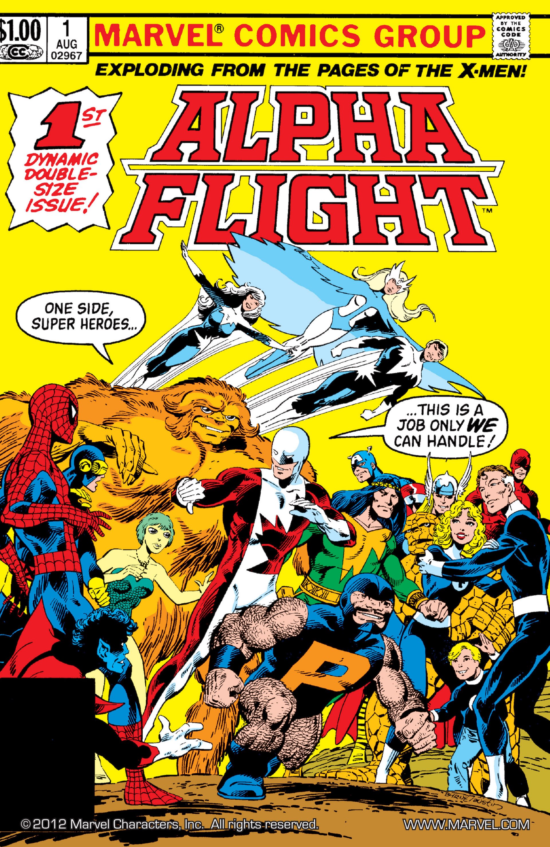 Read online Alpha Flight (1983) comic -  Issue #1 - 1