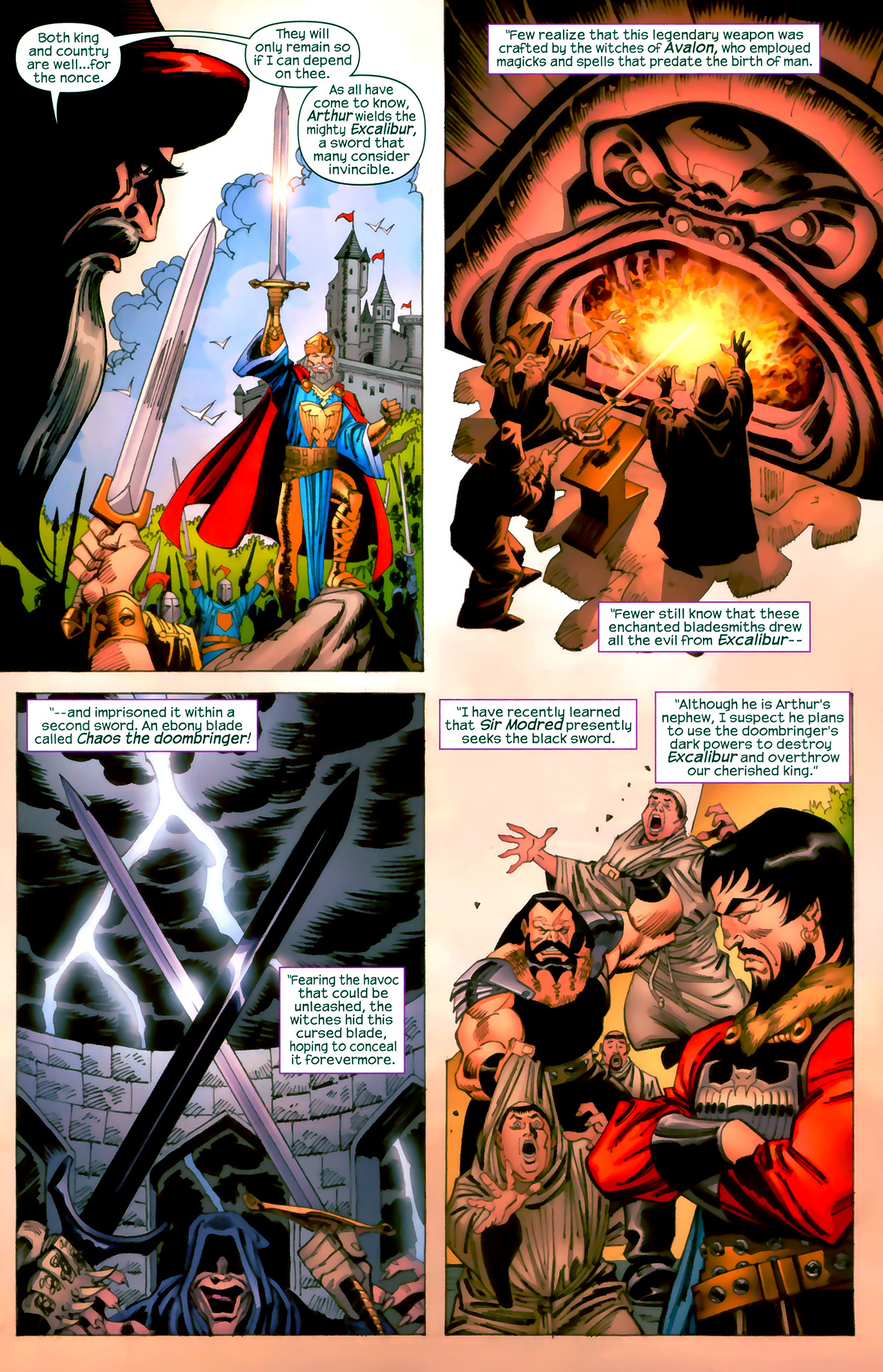 Read online Black Knight (2010) comic -  Issue #1 - 6