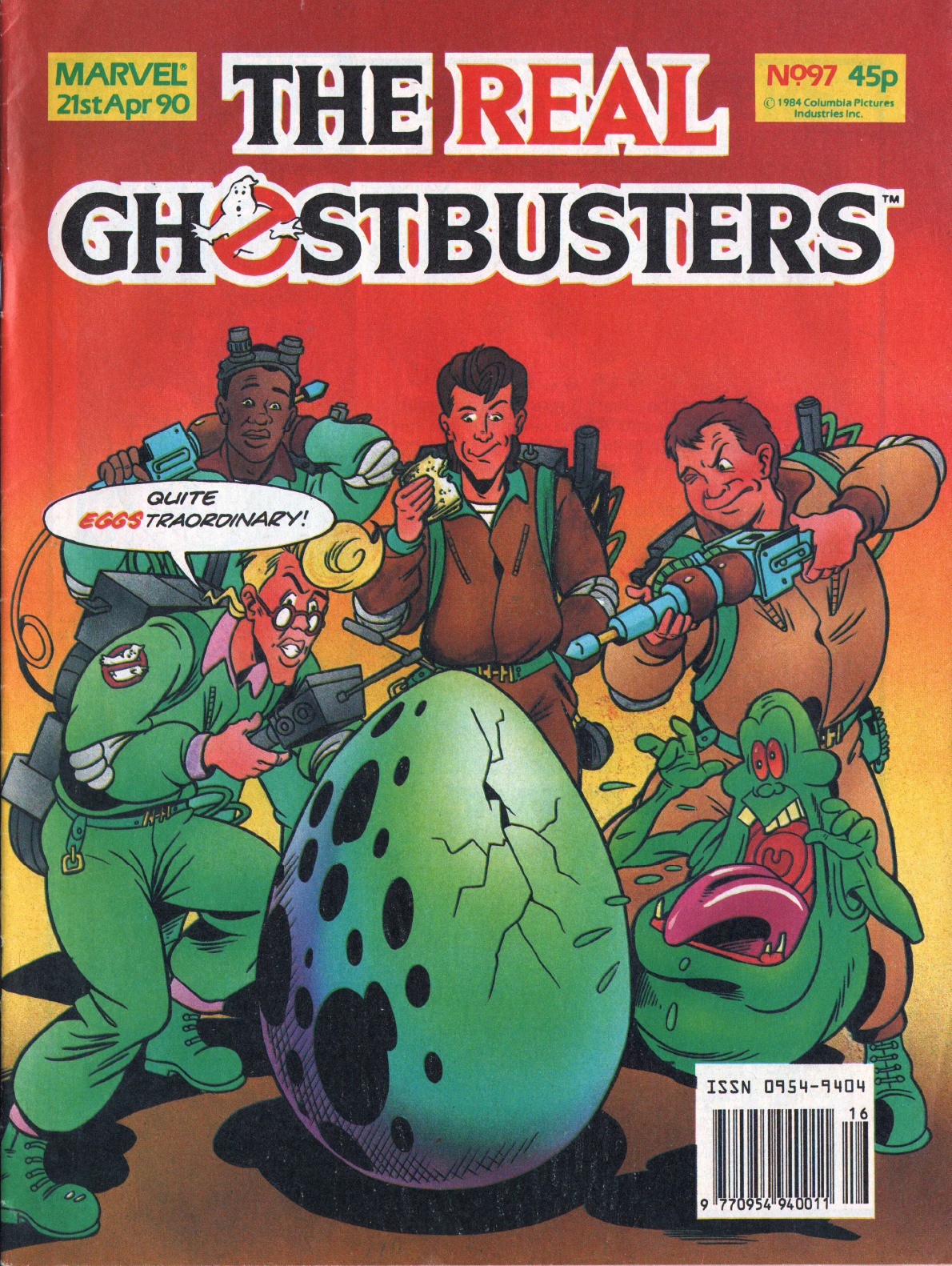 Read online The Real Ghostbusters comic -  Issue #97 - 1